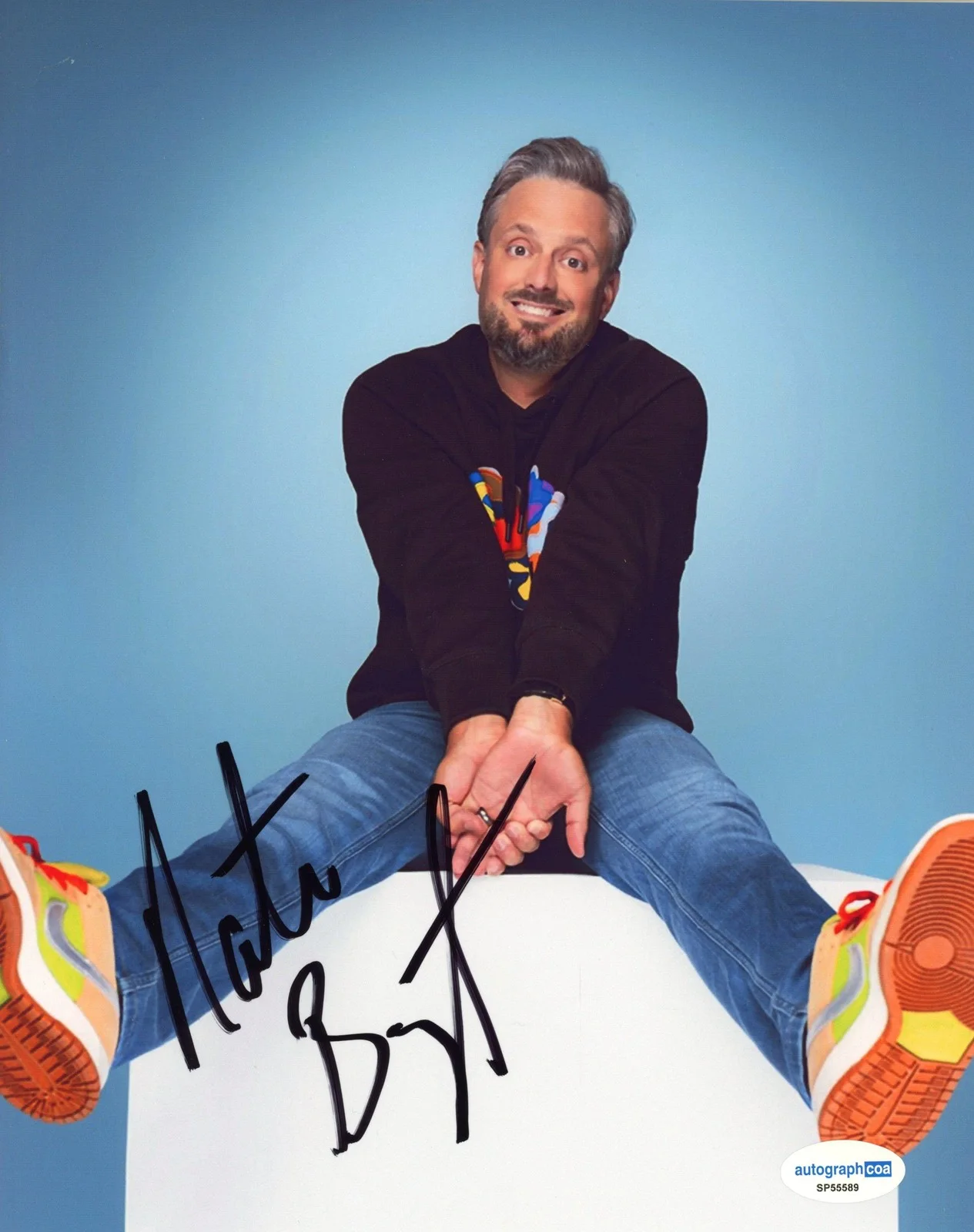 Nate Bargatze — Nate Bargatze "The Tennessee Kid" Comedian AUTOGRAPH Signed 8x10 Photo ACOA, изображение 2