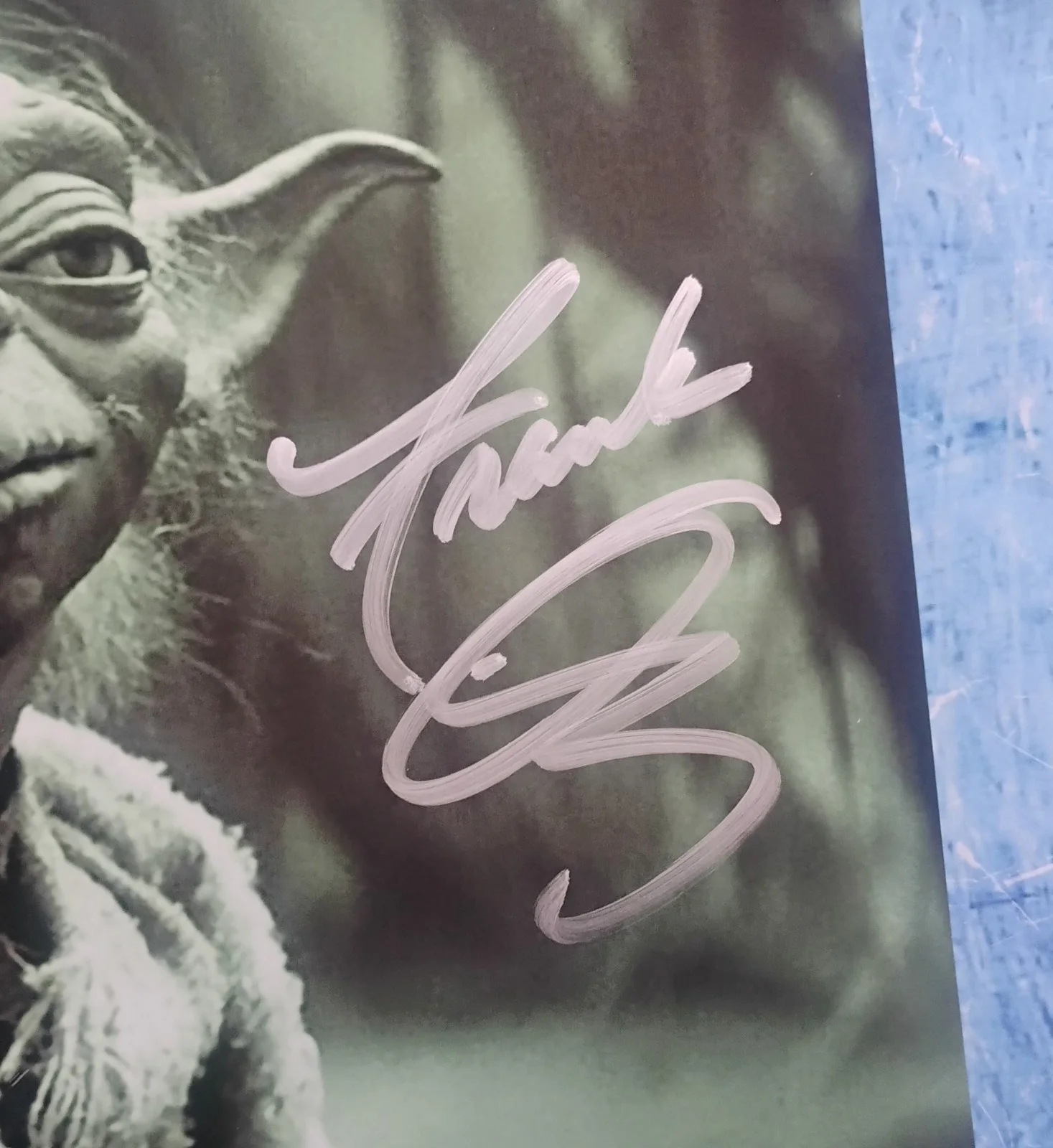 Frank Oz Hand Signed Autograph 8x10 Photo COA Star Wars NO US TARIFFS, image 3