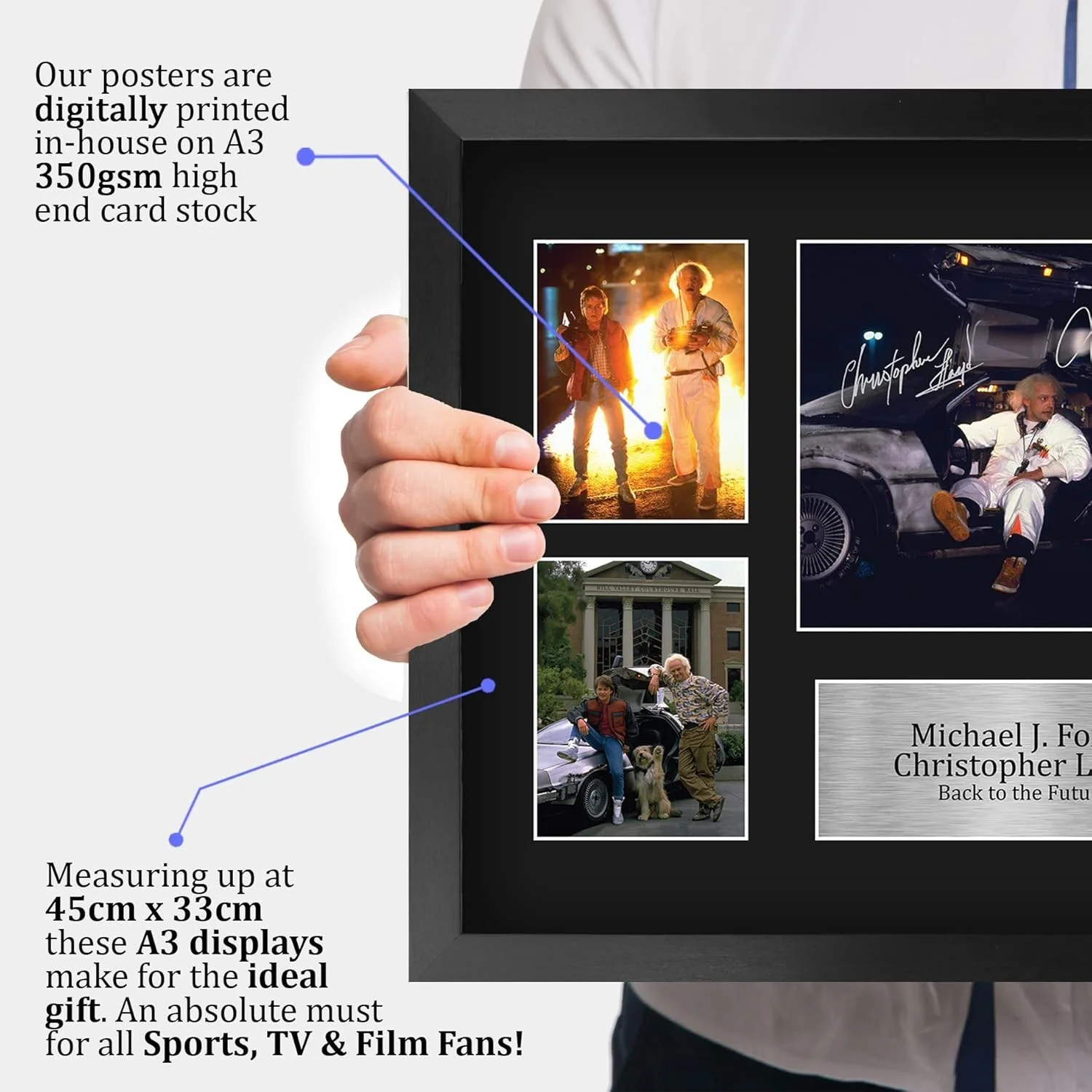 Michael J Fox — Michael J Fox & Christopher Lloyd Back to the Futu, image 5