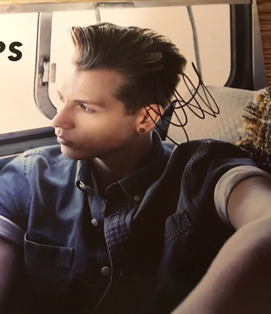 The Vamps JAMES MCVEY Signed Autographed 8X10 Photo UK Pop Band 2014, изображение 2
