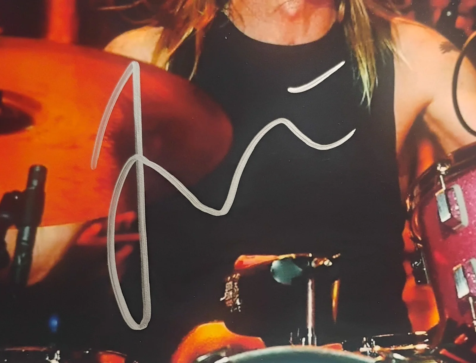 Taylor Hawkins Hand Signed Autograph 8x10 Photo COA Foo Fighters NO US TARIFFS, изображение 3