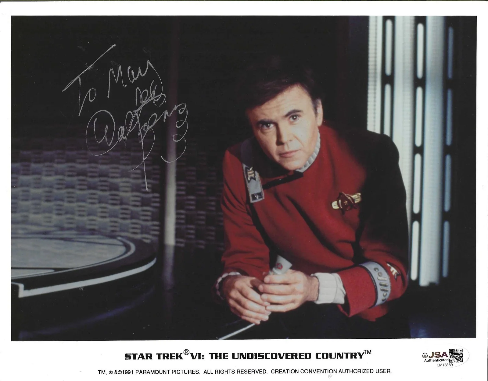 Walter Koenig — 1960s Star Trek TV Series Walter Koenig Autographed Chekov 8x10 W/JSA COA