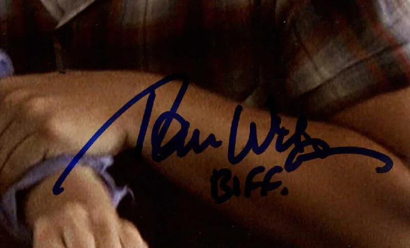 LEA THOMPSON TOM WILSON SIGNED 11x14 PHOTO BACK TO THE FUTURE BTTF BECKETT BAS, изображение 3
