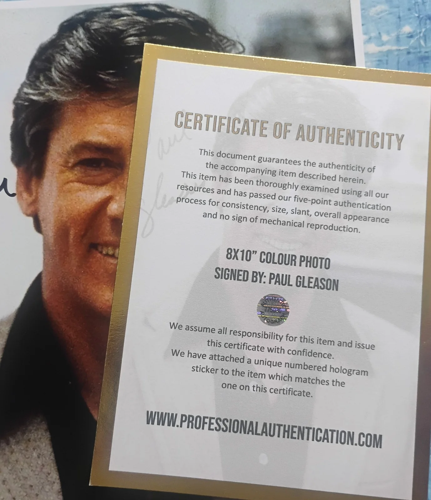 Paul Gleason Hand Signed 8x10 Photo COA The Breakfast Club NO TARIFFS, image 4