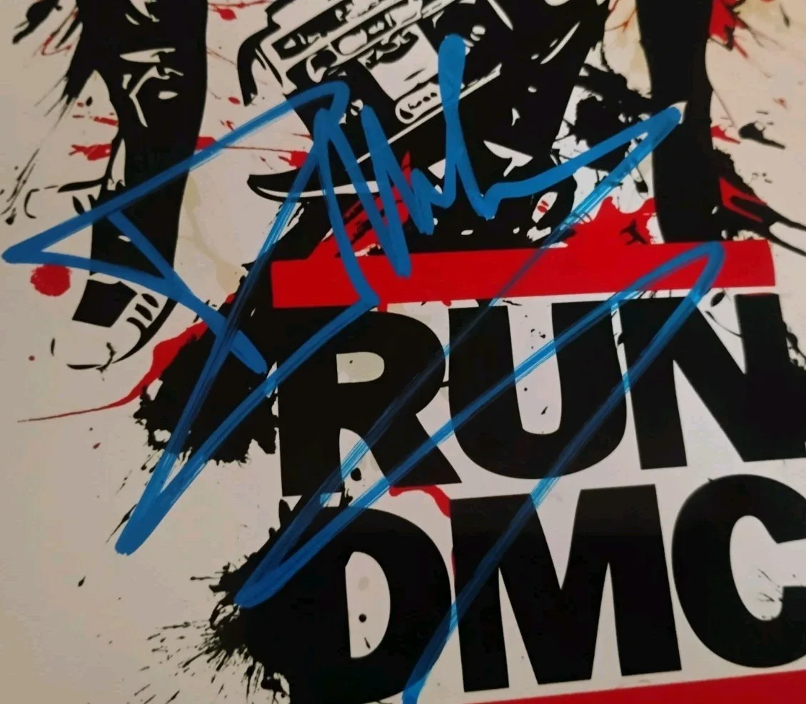 RUN DMC RAP HIP HOP ICON DARYL MCDANIELS LEGENDARY SIGNED AUTOGRAPHED 8X10 PHOTO, image 2