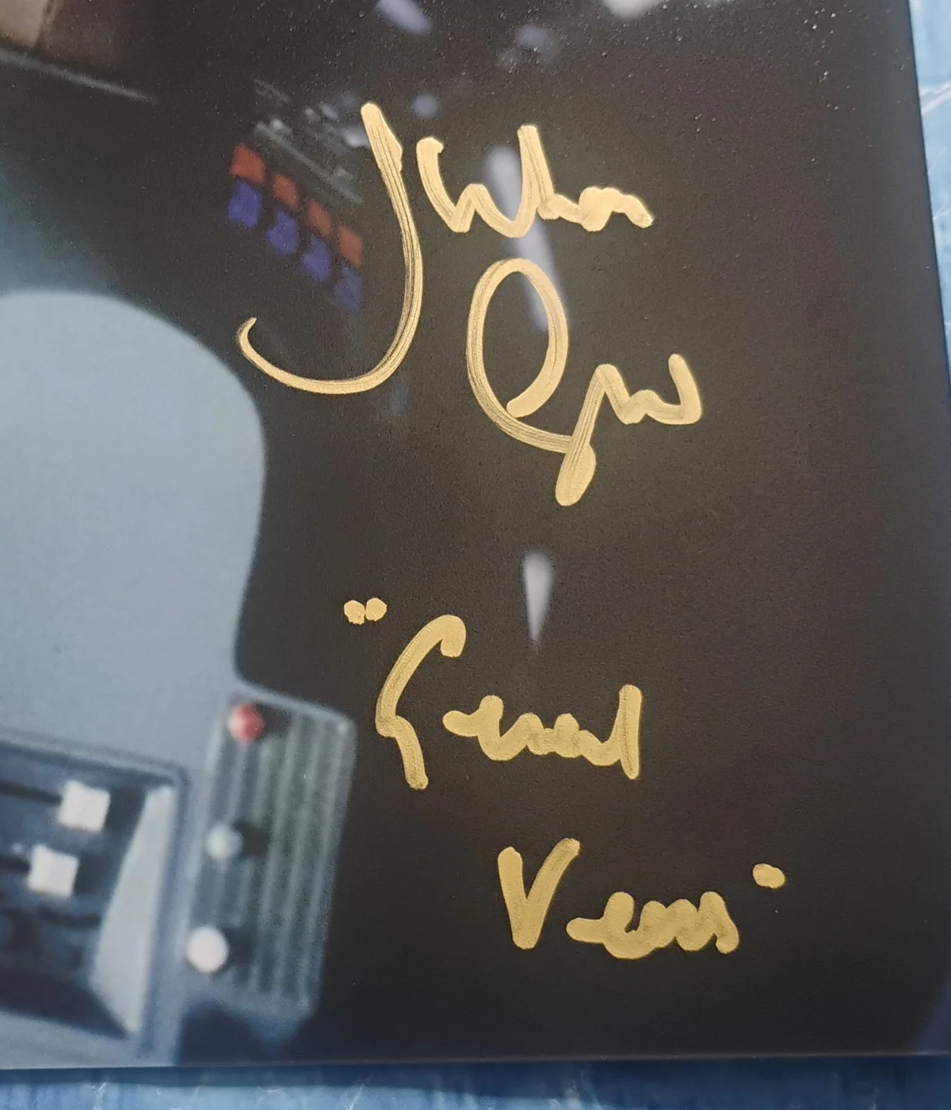 Julian Glover Hand Signed 8x10 Photo SWAU COA Star Wars NO TARIFFS, image 3