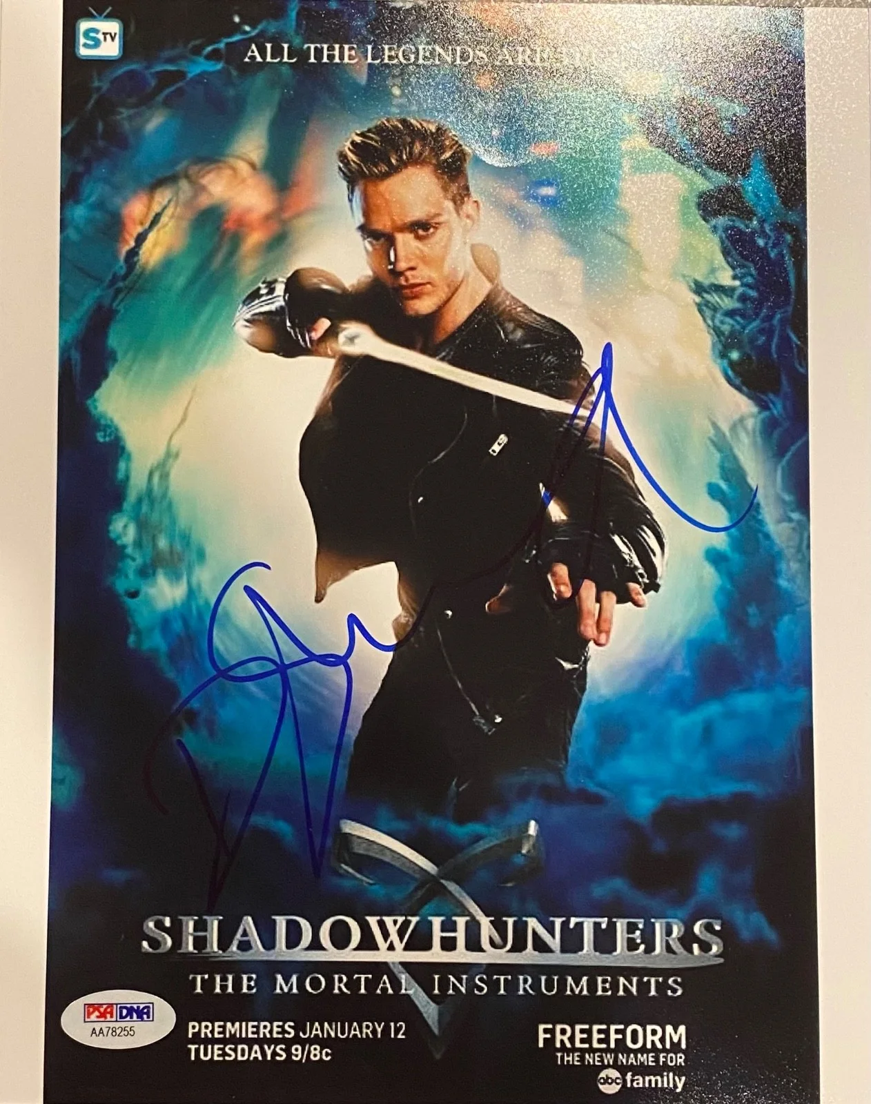 PSA SET 3 MORTAL INSTRUMENTS SHADOWHUNTERS Signed 8” X 10” MCNAMARA SHERWOOD + 1, image 3