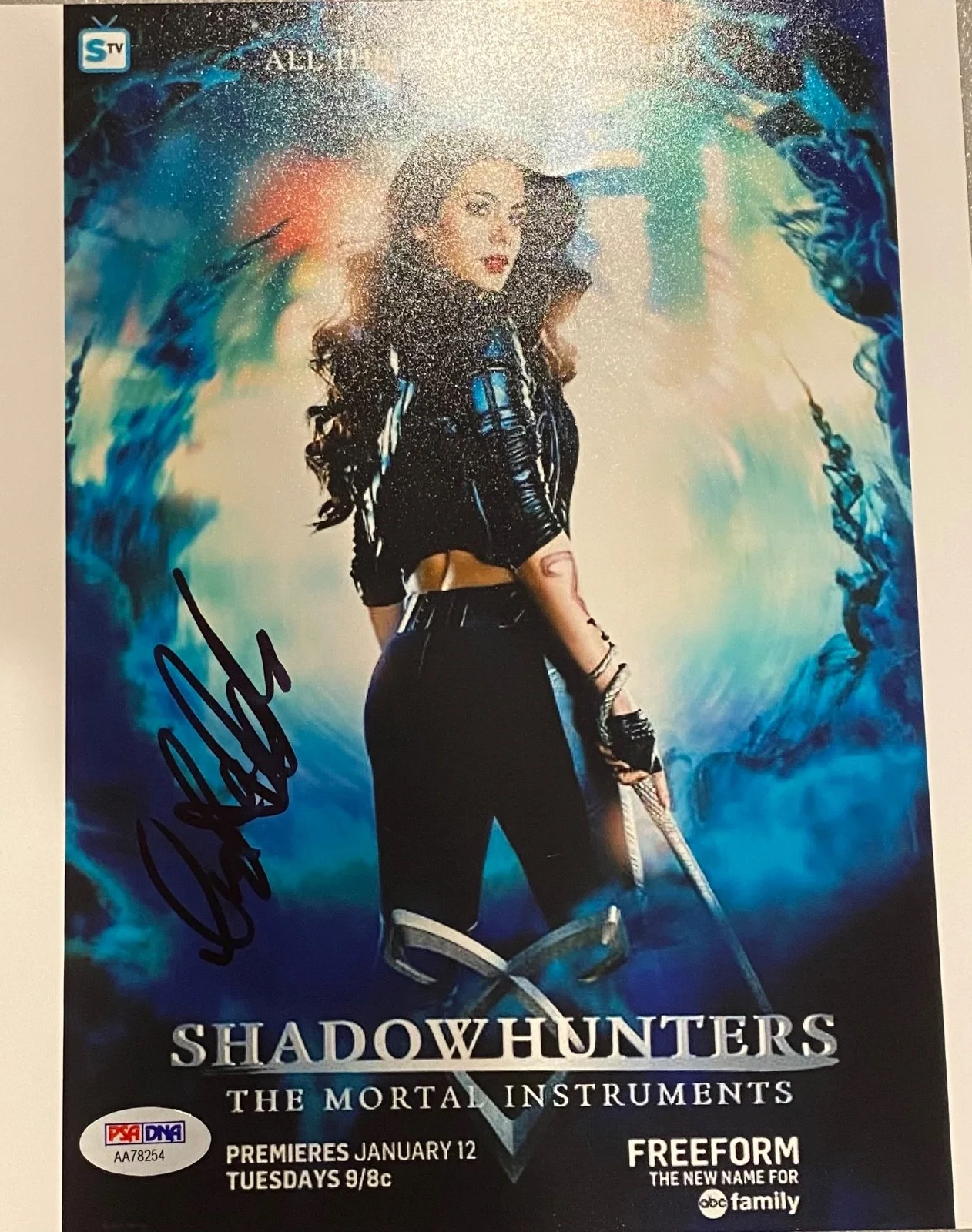PSA SET 3 MORTAL INSTRUMENTS SHADOWHUNTERS Signed 8” X 10” MCNAMARA SHERWOOD + 1, image 4