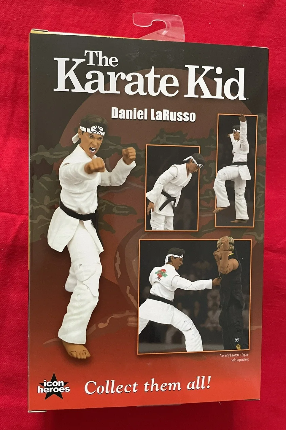 Daniel Larusso & Johnny Lawrence Icon Heroes The Karate Kid Figure Toy Cobra Kai, изображение 5