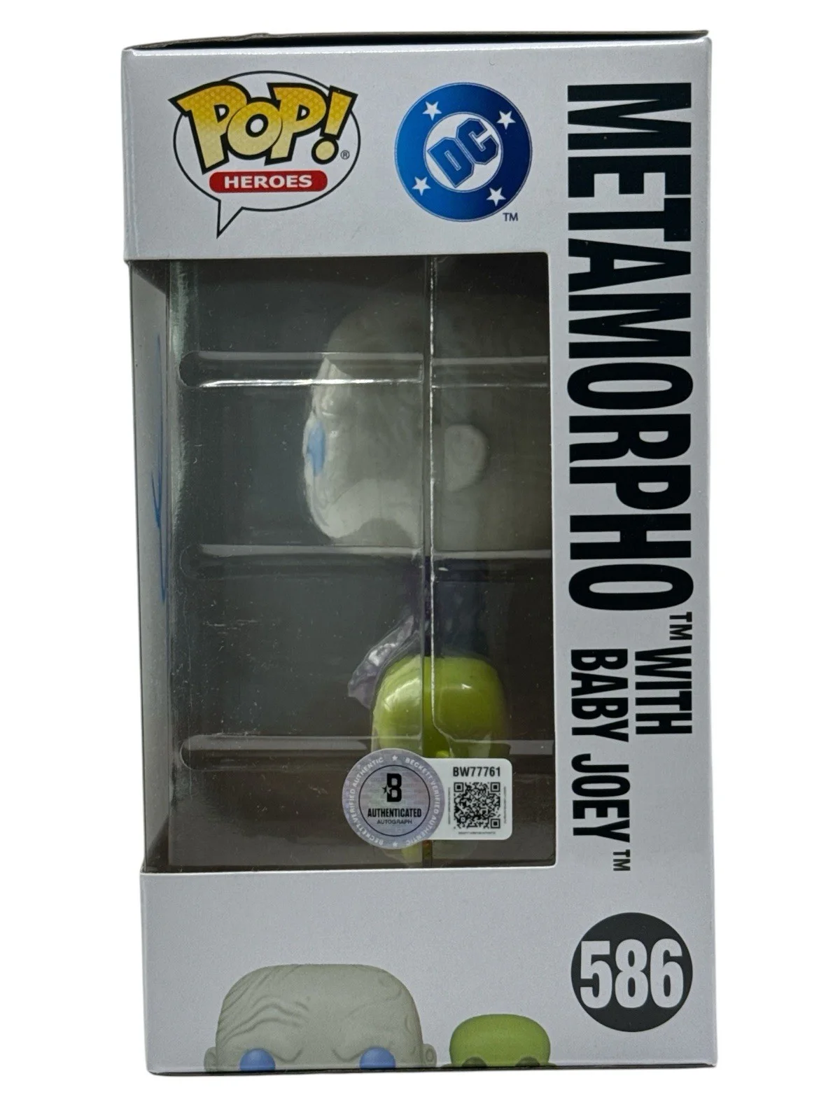 Anthony Carrigan — Anthony Carrigan Signed Superman Metamorpho with Baby Joey Funko Pop Beckett COA, изображение 5