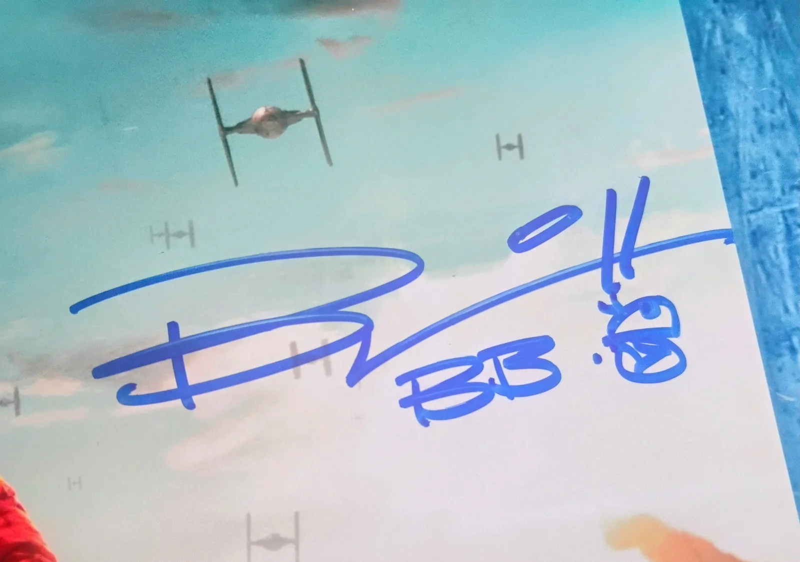 Star Wars 4x Hand Signed Photo Oscar Isaac, Daisy Ridley, John Boyega NO TARIFF, изображение 5