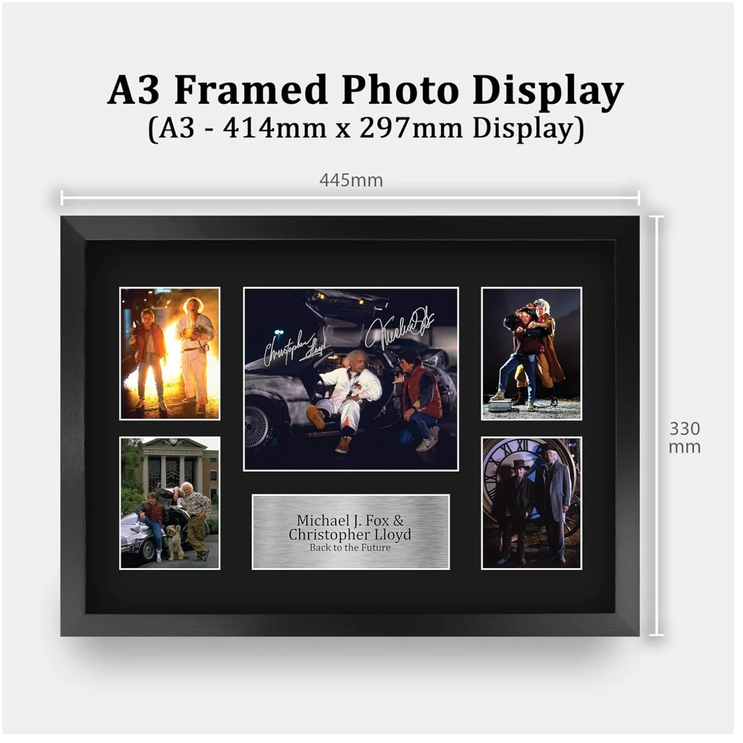 Michael J Fox & Christopher Lloyd — Michael J Fox & Christopher Lloyd Memorabilia