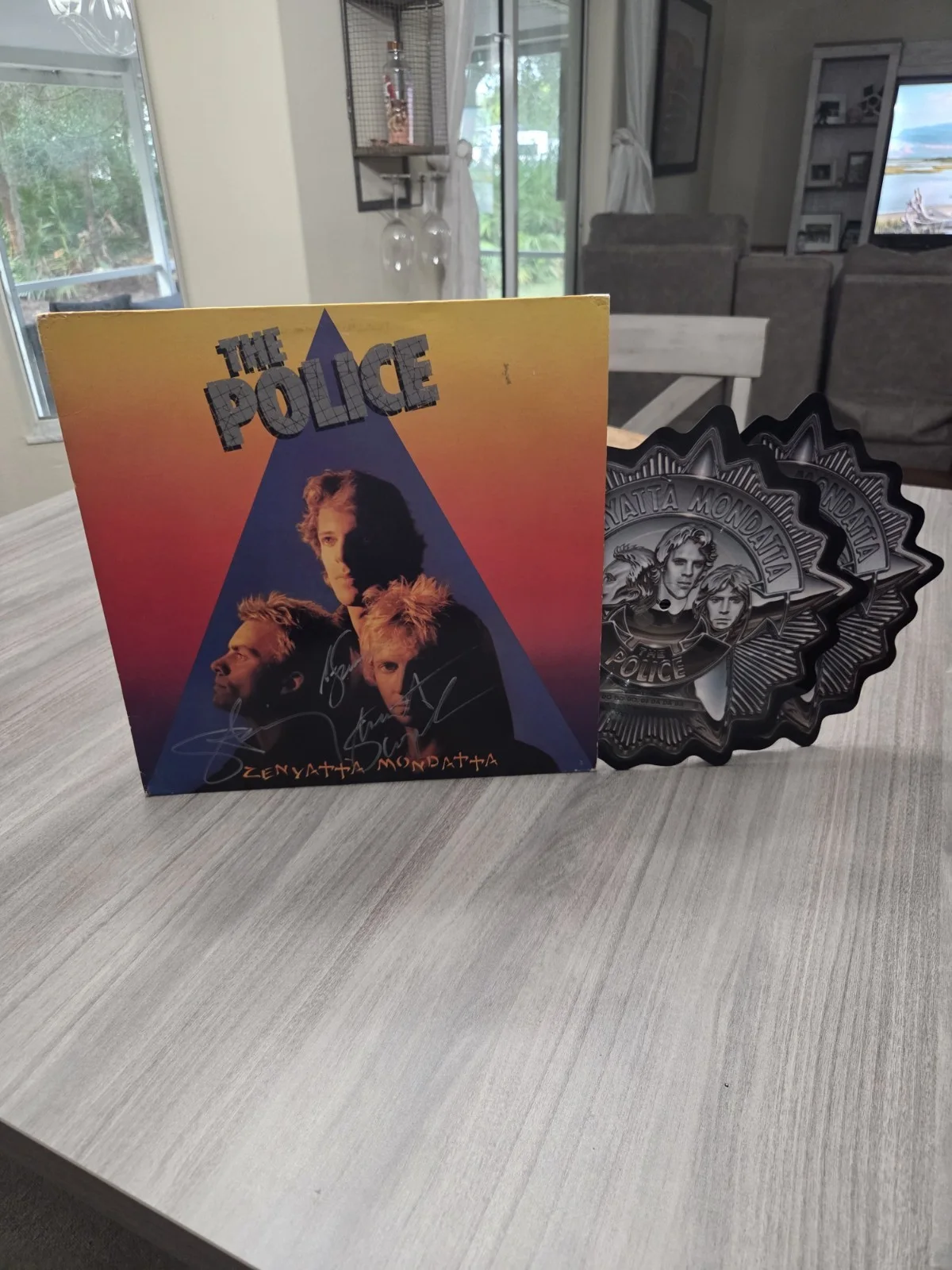 * THE POLICE * signed album * ZENYATTA MONDATTA * SUMMERS & COPELAND * 2, изображение 2