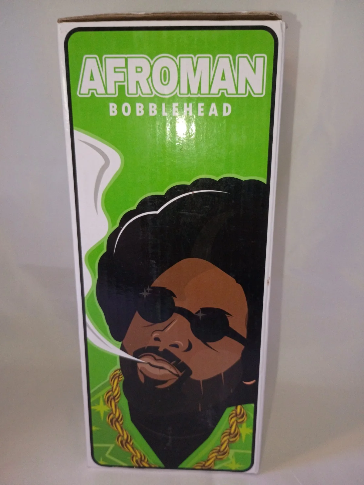 AFROMAN Bobblehead BOXED AND UNOPENED - RARE OOP! Because I Got High, image 2