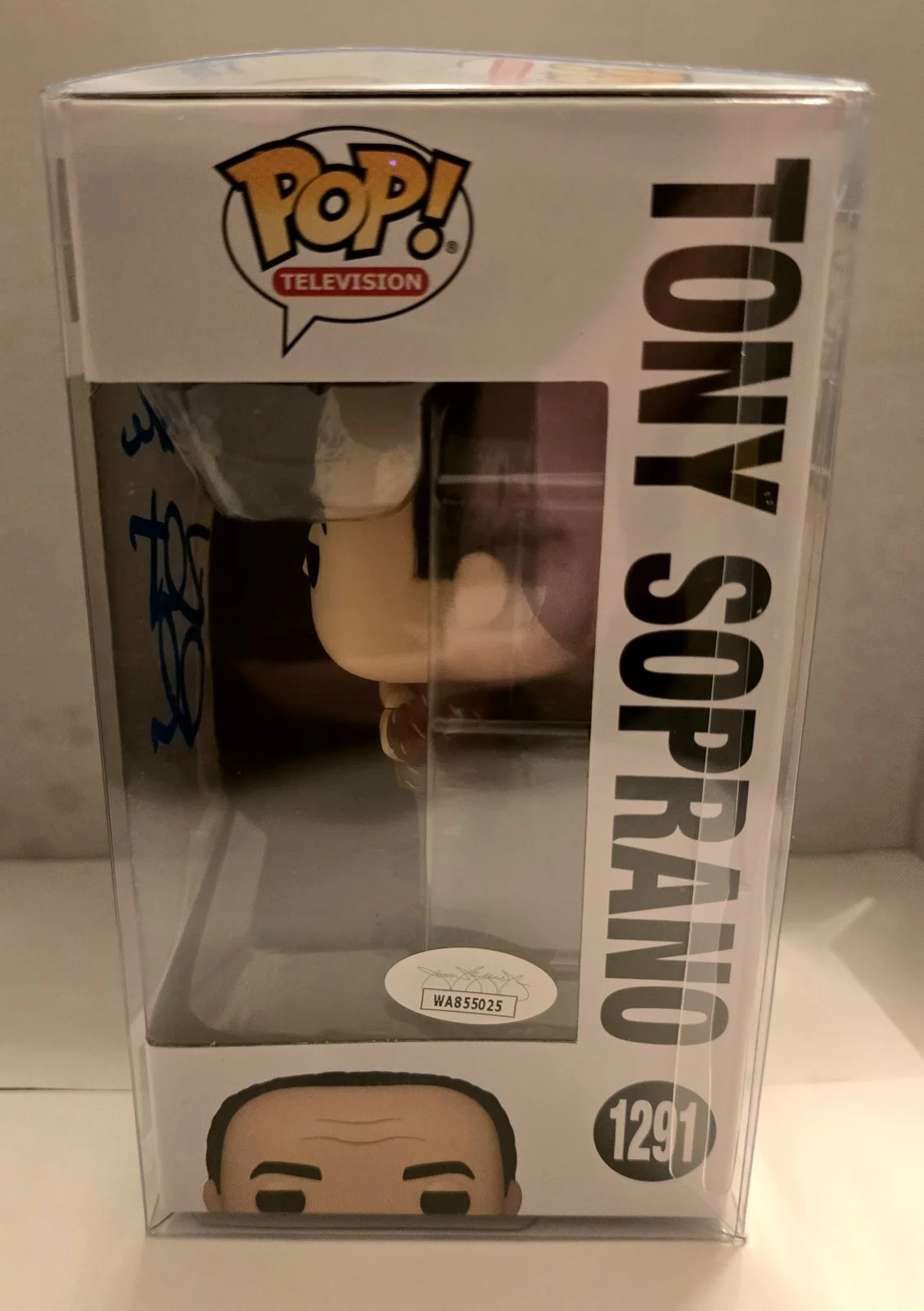 Robert Iler — Robert Iler & Jamie-Lynn Sigler Autograph Signed Tony Soprano Funko Pop 1291 JSA, изображение 4