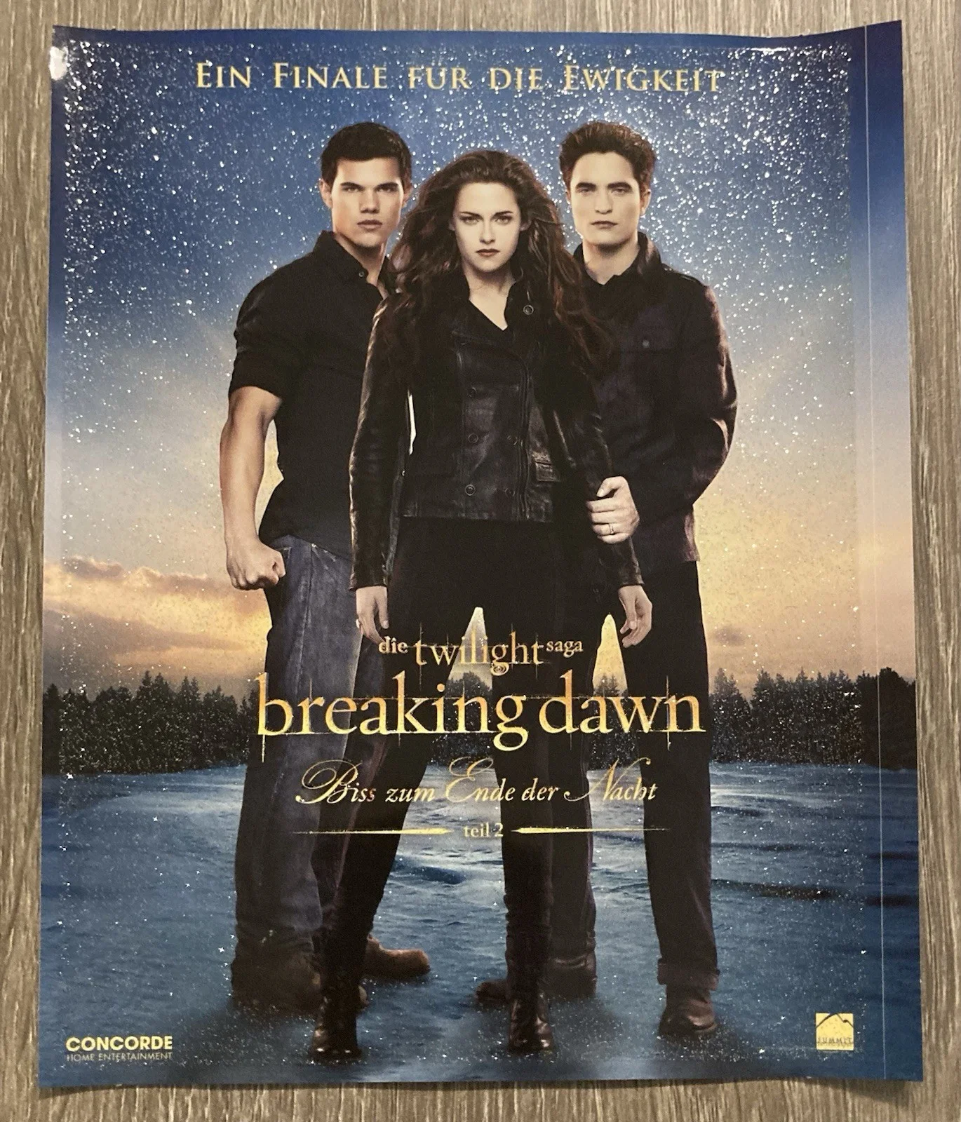 The Twilight Saga - Breaking Dawn Part 2 - Exclusive German Glitter Sticker, изображение 2
