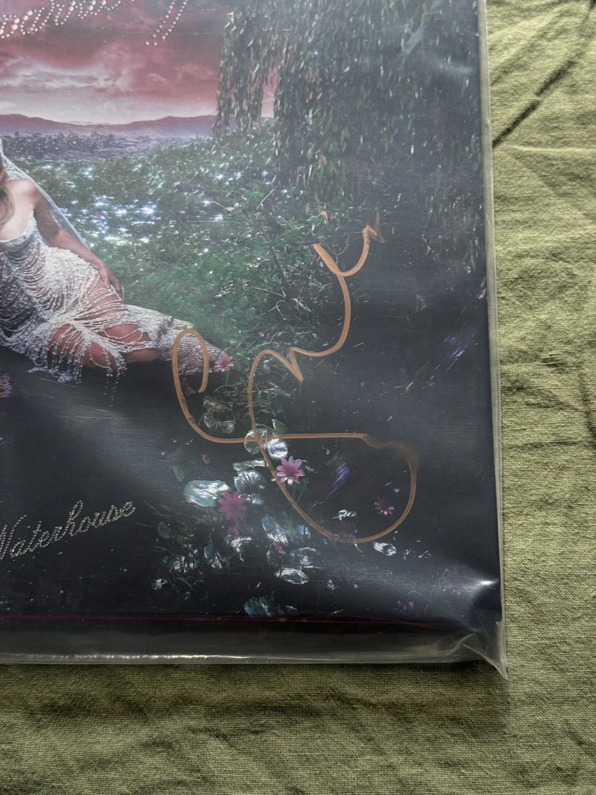 Suki Waterhouse Signed Autograph Album Vinyl Record Memoir Of A Sparklemuff, изображение 2