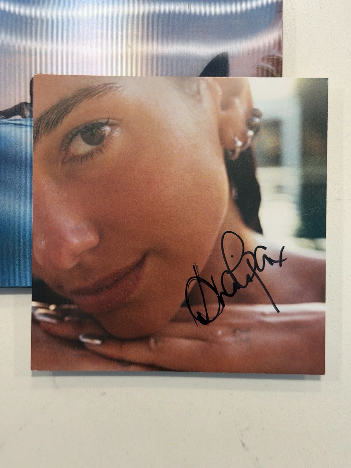Dua Lipa - AUTOGRAPHED Radical Optimism CD - Lenticular Cover - SIGNED Insert #2, image 2