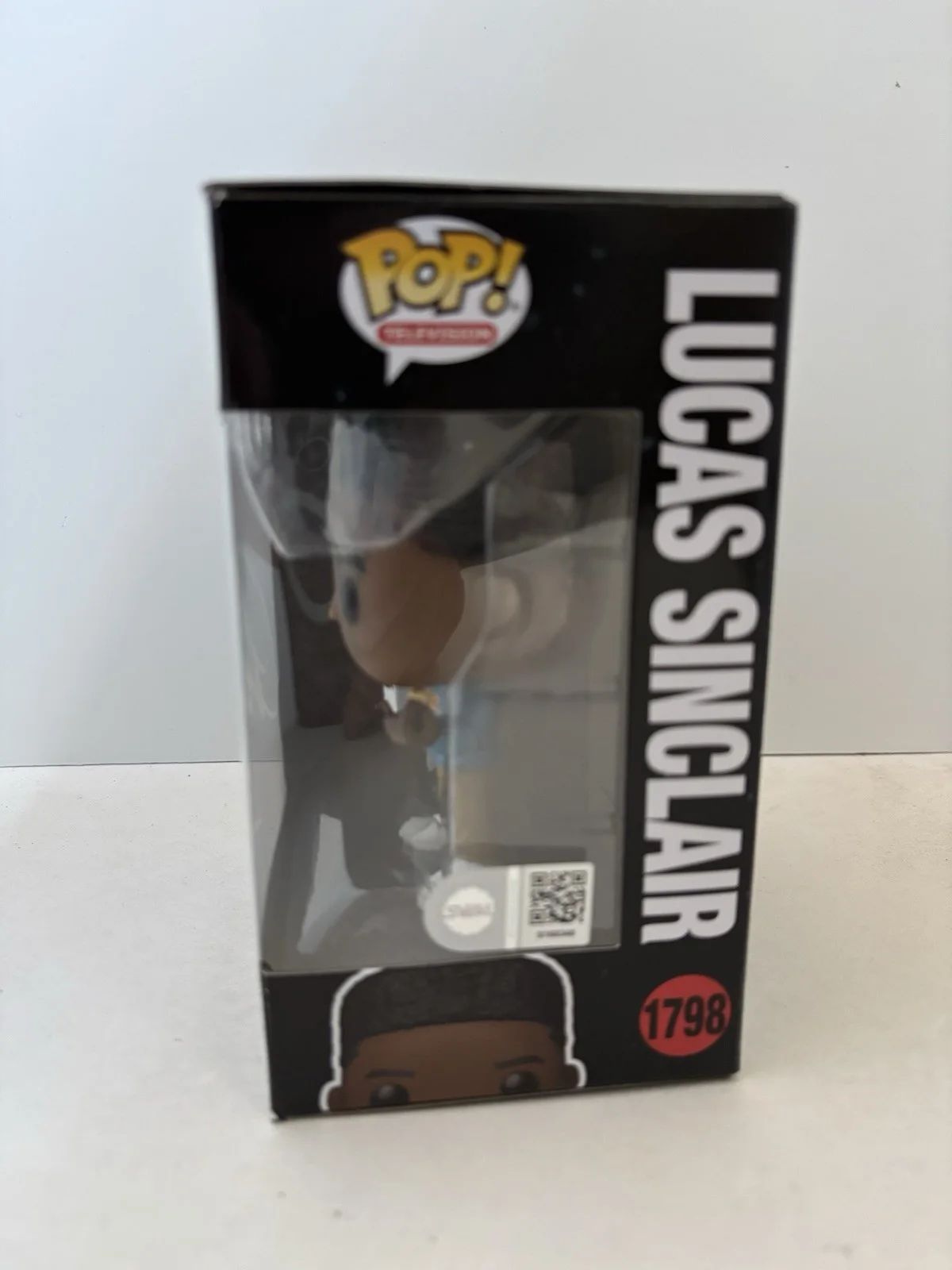 Caleb McLaughlin — Caleb McLaughlin Signed Stranger Things Lucas Funko Pop 1798 Autograph SWAU, изображение 2