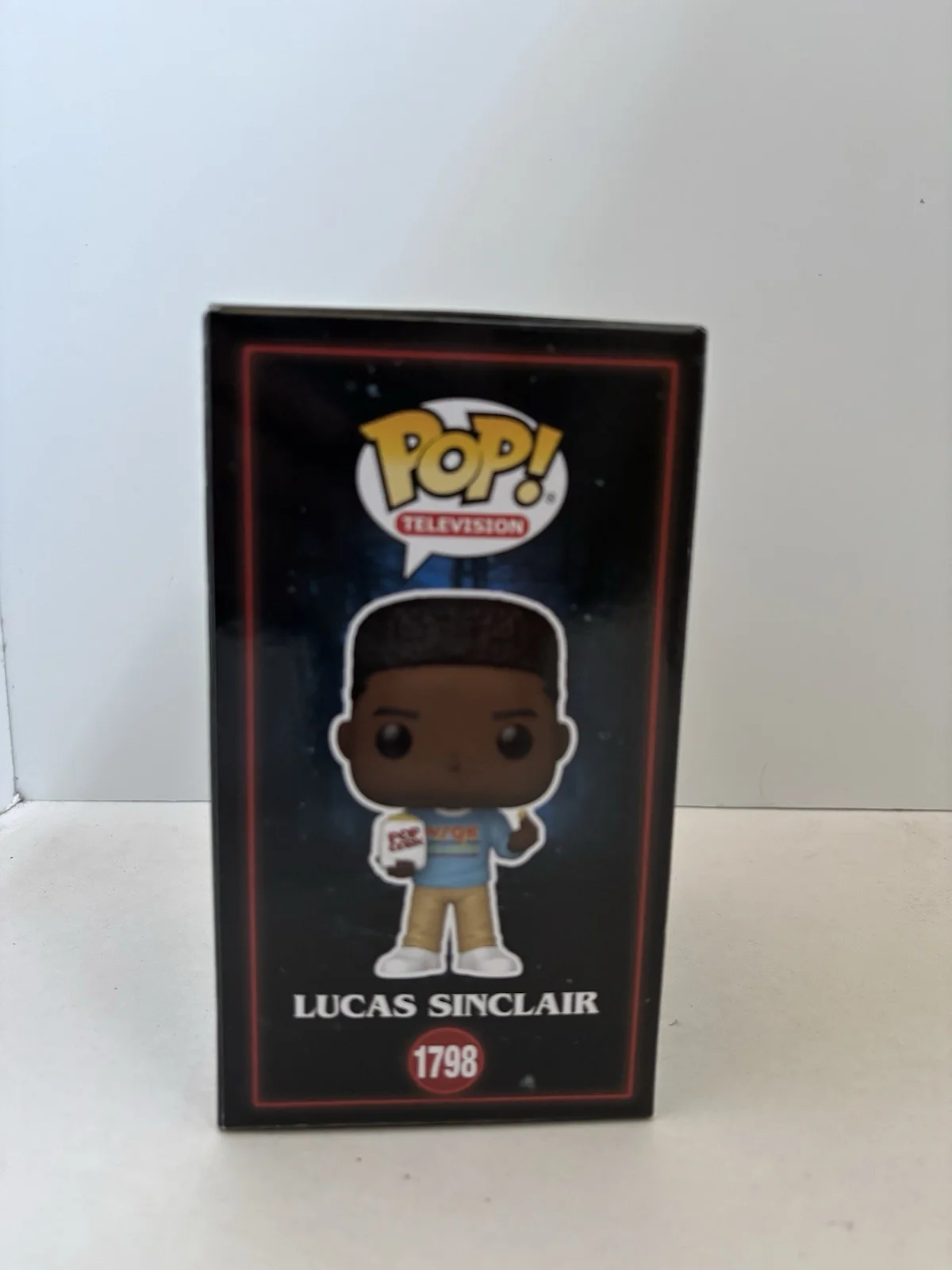 Caleb McLaughlin — Caleb McLaughlin Signed Stranger Things Lucas Funko Pop 1798 Autograph SWAU, изображение 4