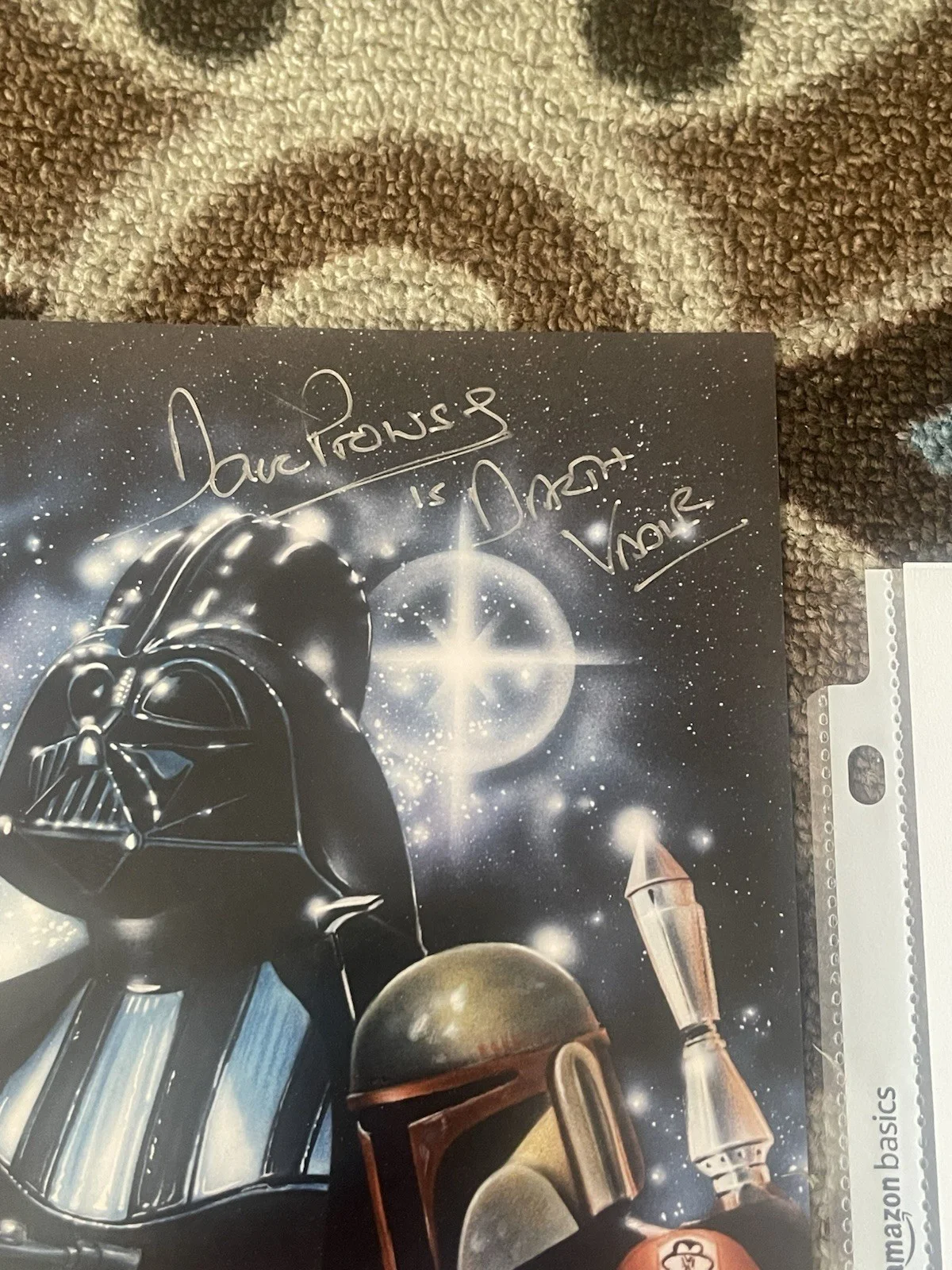 BAS COA LOA STAR WARS 7X SIGNED PROWSE KOENIG ETC 11x14 PHOTO BECKETT, изображение 4