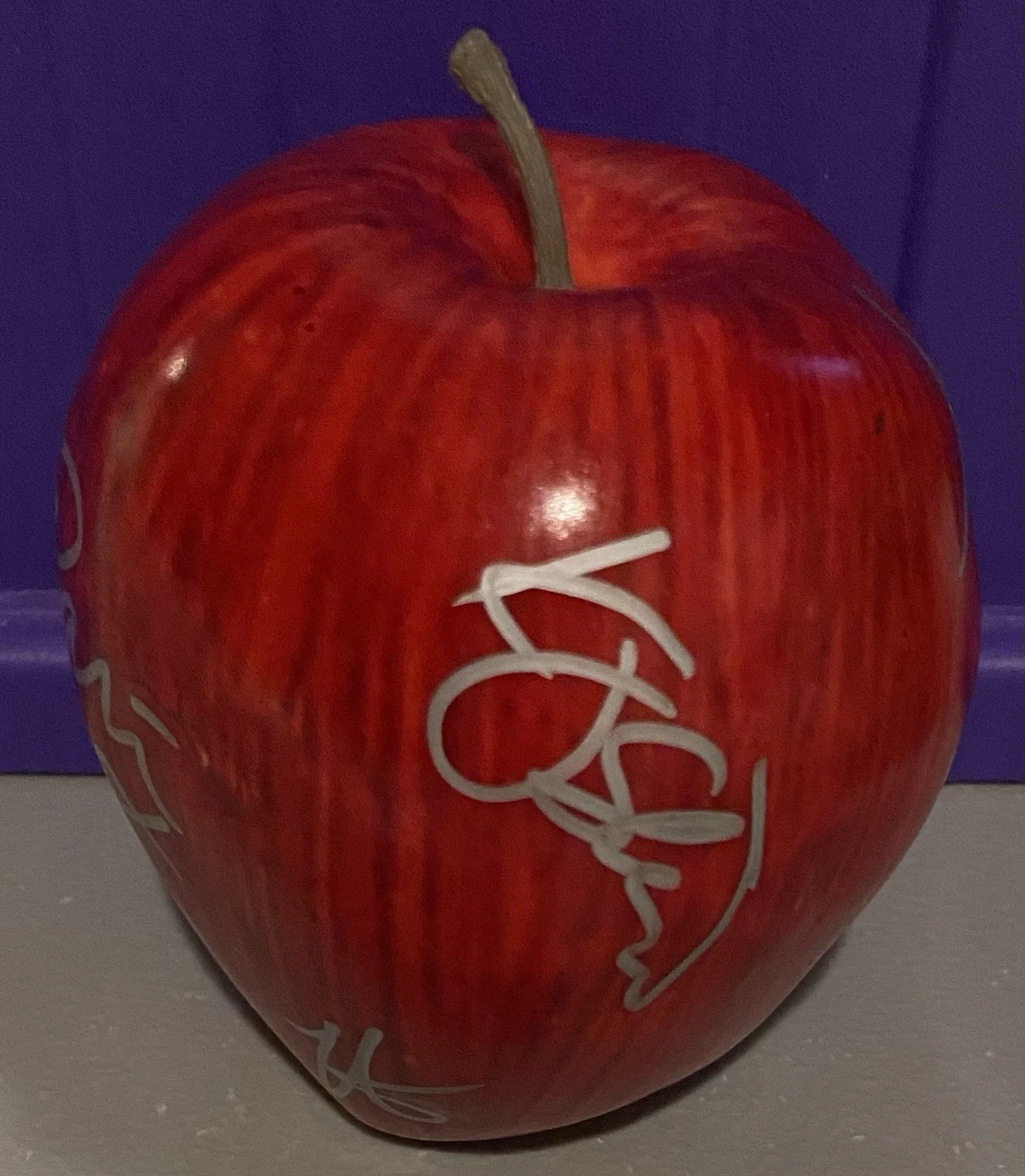 TWILIGHT Cast Signed Autographed Prop Apple & Book Robert Pattinson Stewart +, image 4
