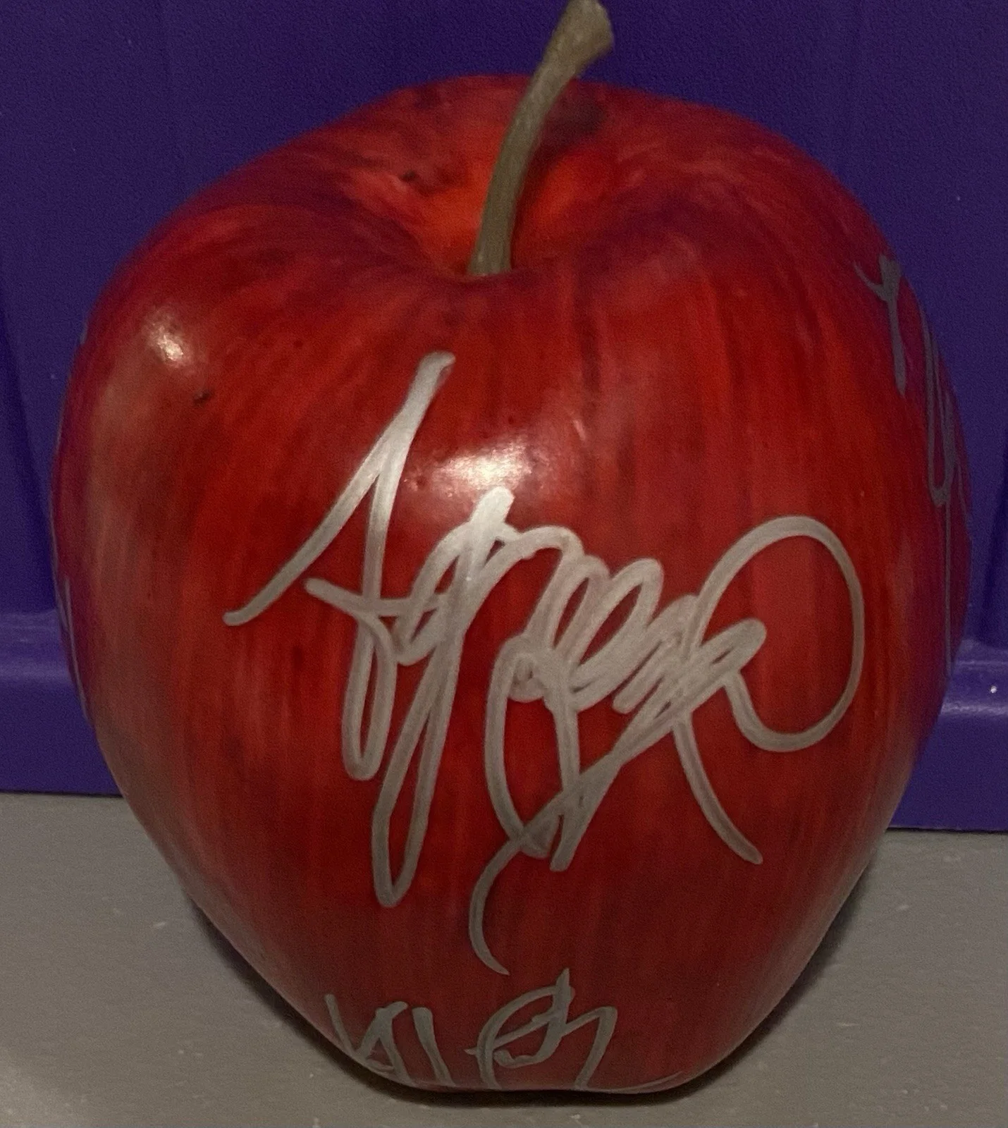 TWILIGHT Cast Signed Autographed Prop Apple & Book Robert Pattinson Stewart +, image 5