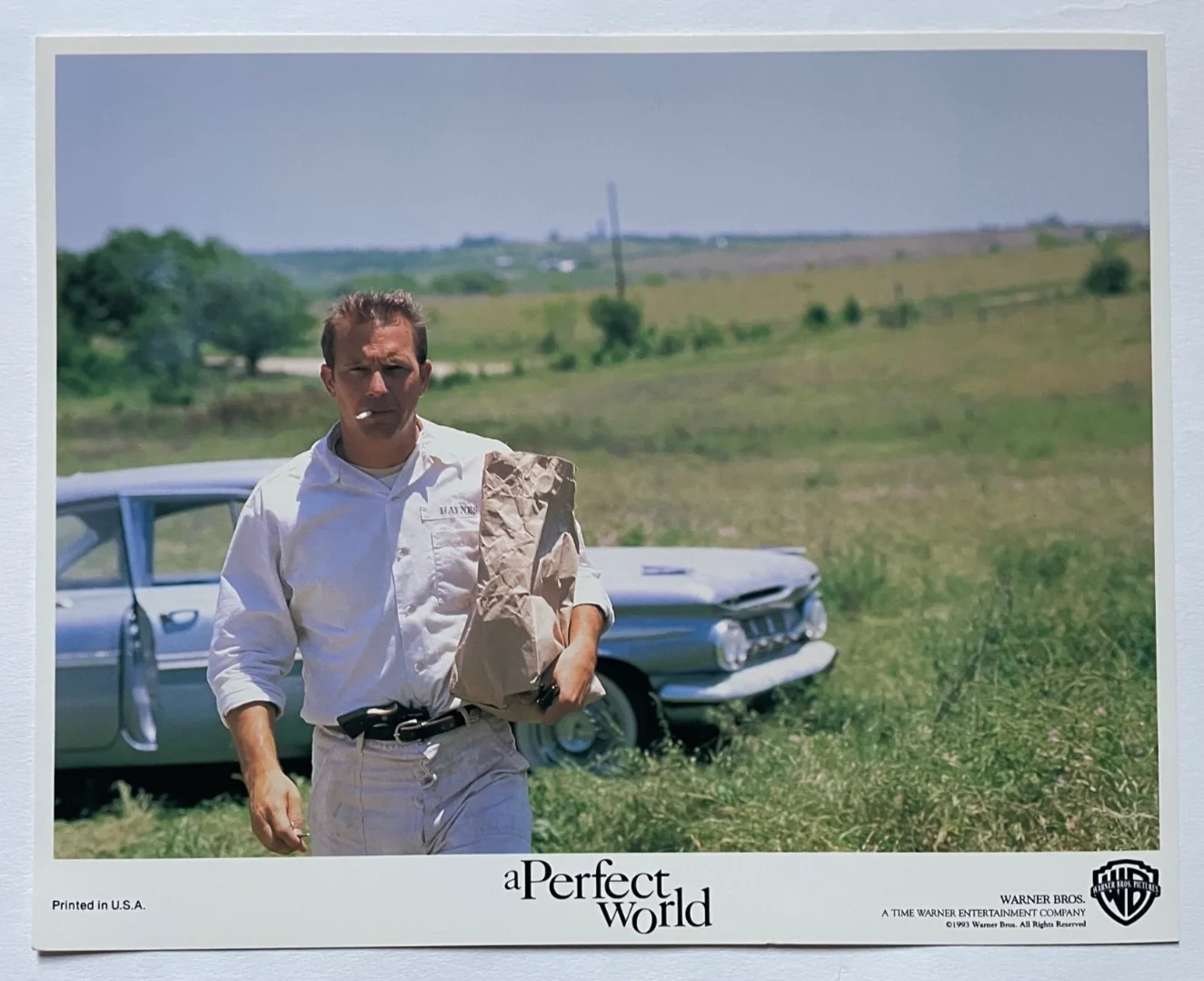 A PERFECT WORLD (1993) Lobby Cards FOH Stills x 8, Kevin Costner Clint Eastwood, изображение 3