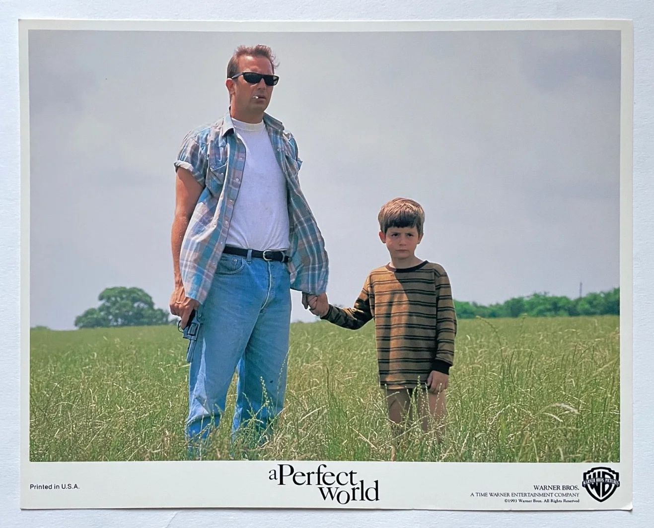 A PERFECT WORLD (1993) Lobby Cards FOH Stills x 8, Kevin Costner Clint Eastwood, изображение 4