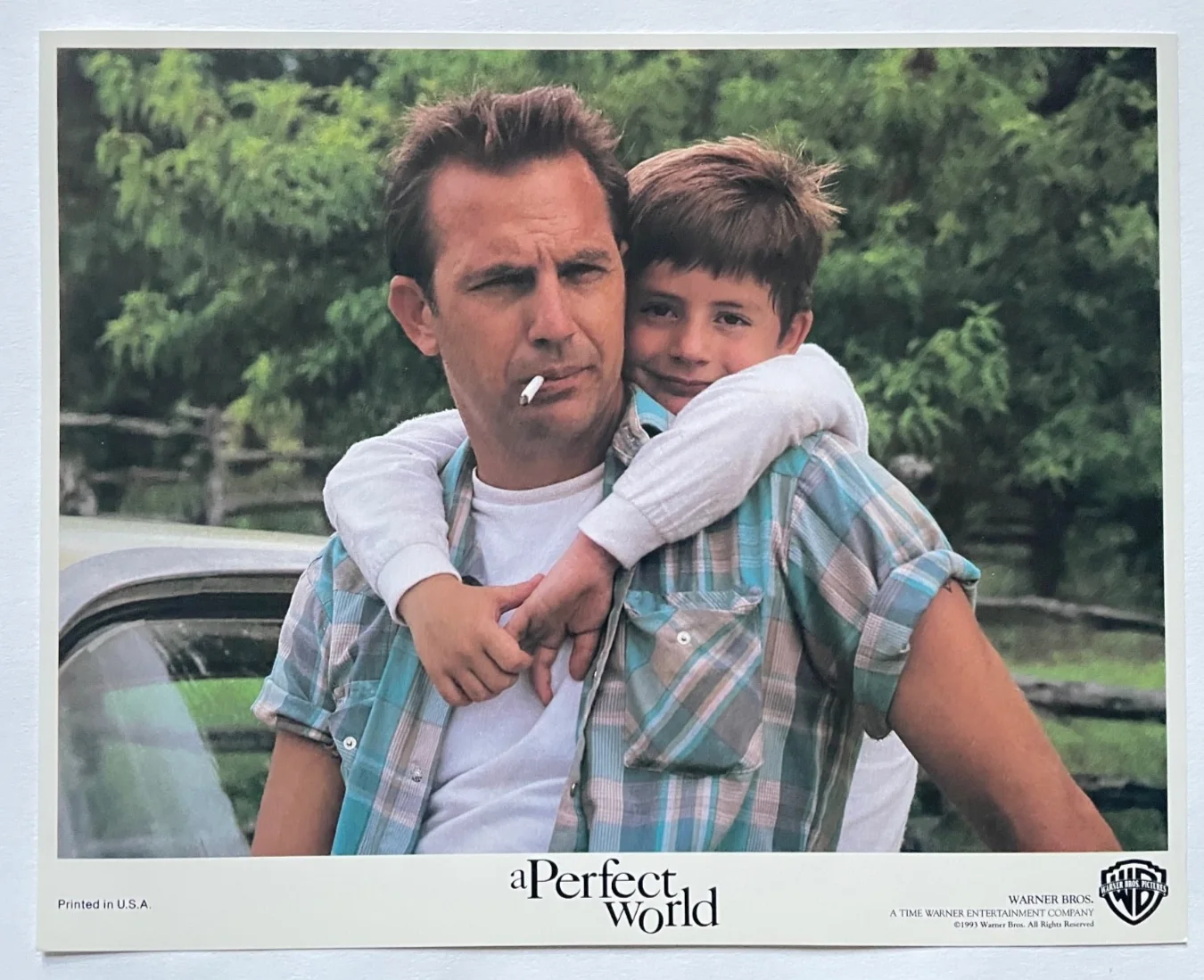 A PERFECT WORLD (1993) Lobby Cards FOH Stills x 8, Kevin Costner Clint Eastwood, изображение 5