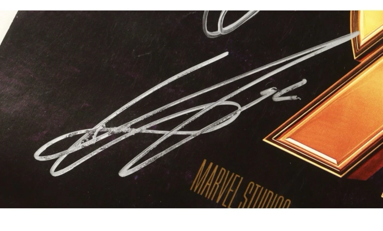 Tom Holland — "Avengers Infinity War" 27x40 Movie Poster Cast-Signed By (14) (Beckett), image 3
