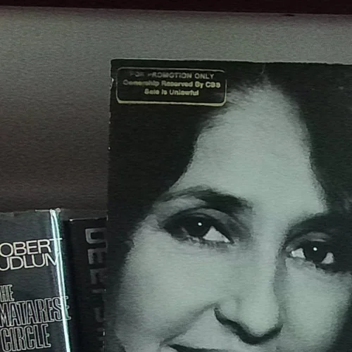 JOAN BAEZ~Signed HONEST LULLABY Album Promo LP, image 5
