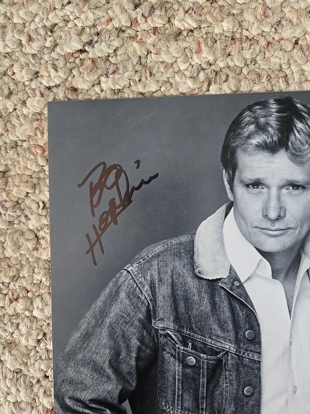 Bo Hopkins ' Dynasty ' Film-Stage-TV Signed 8x10 Photo., изображение 2