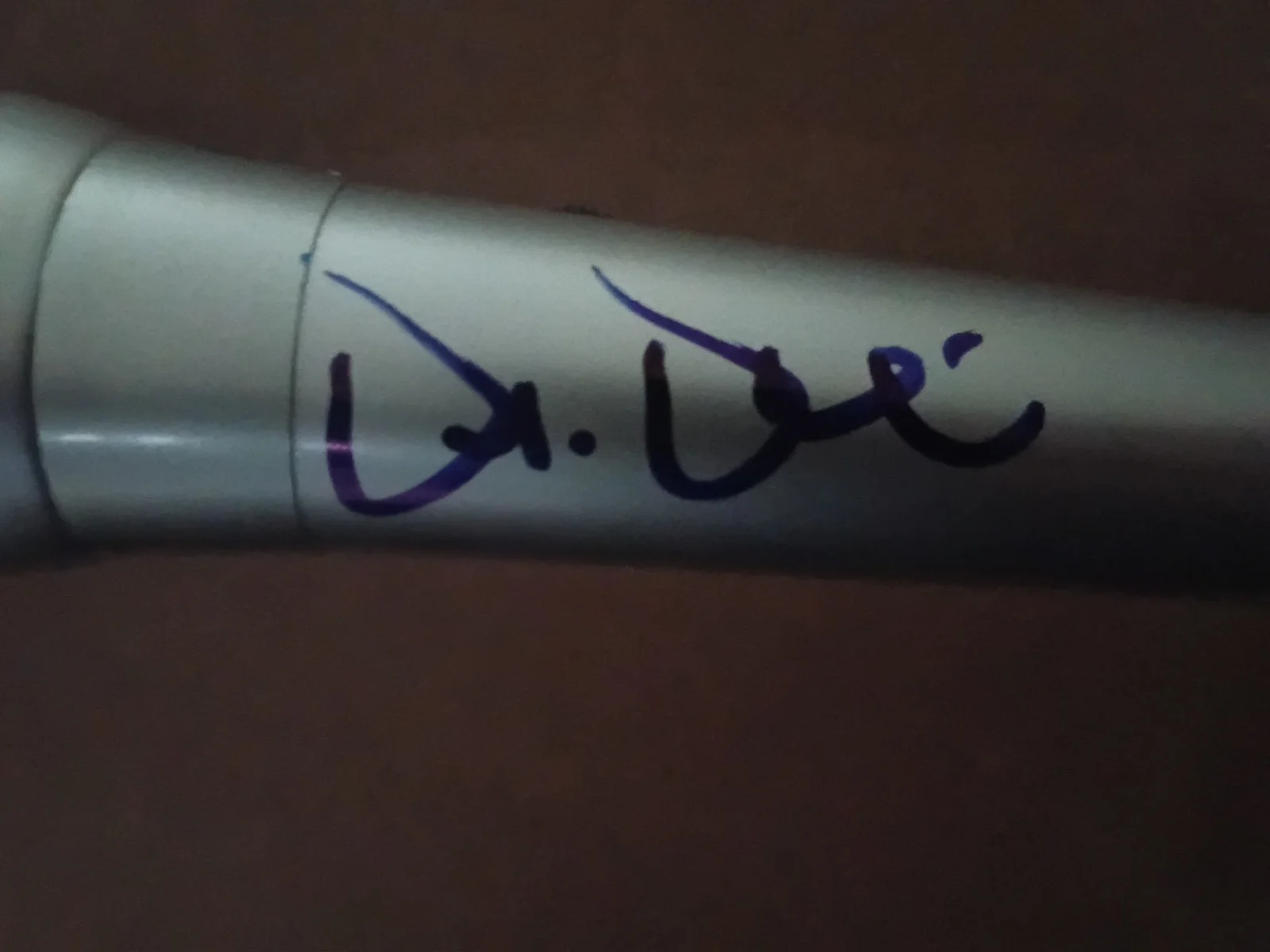 Dr. Dre Signed Autographed Signed Microphone Record Producer/Rapper JSA COA, image 2