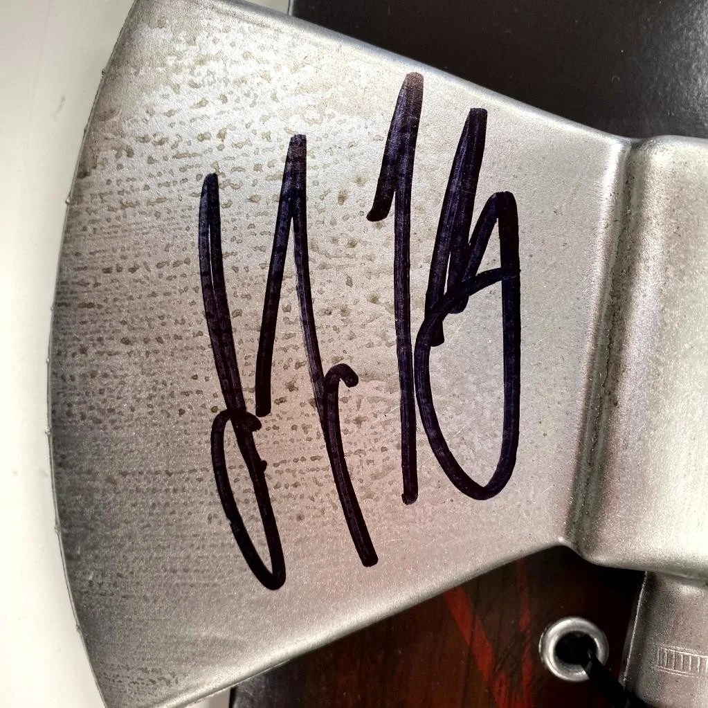 Jennifer Tilly signed 20" Spirit Chucky Axe Child's Play Prop autograph ~ JSA, изображение 5