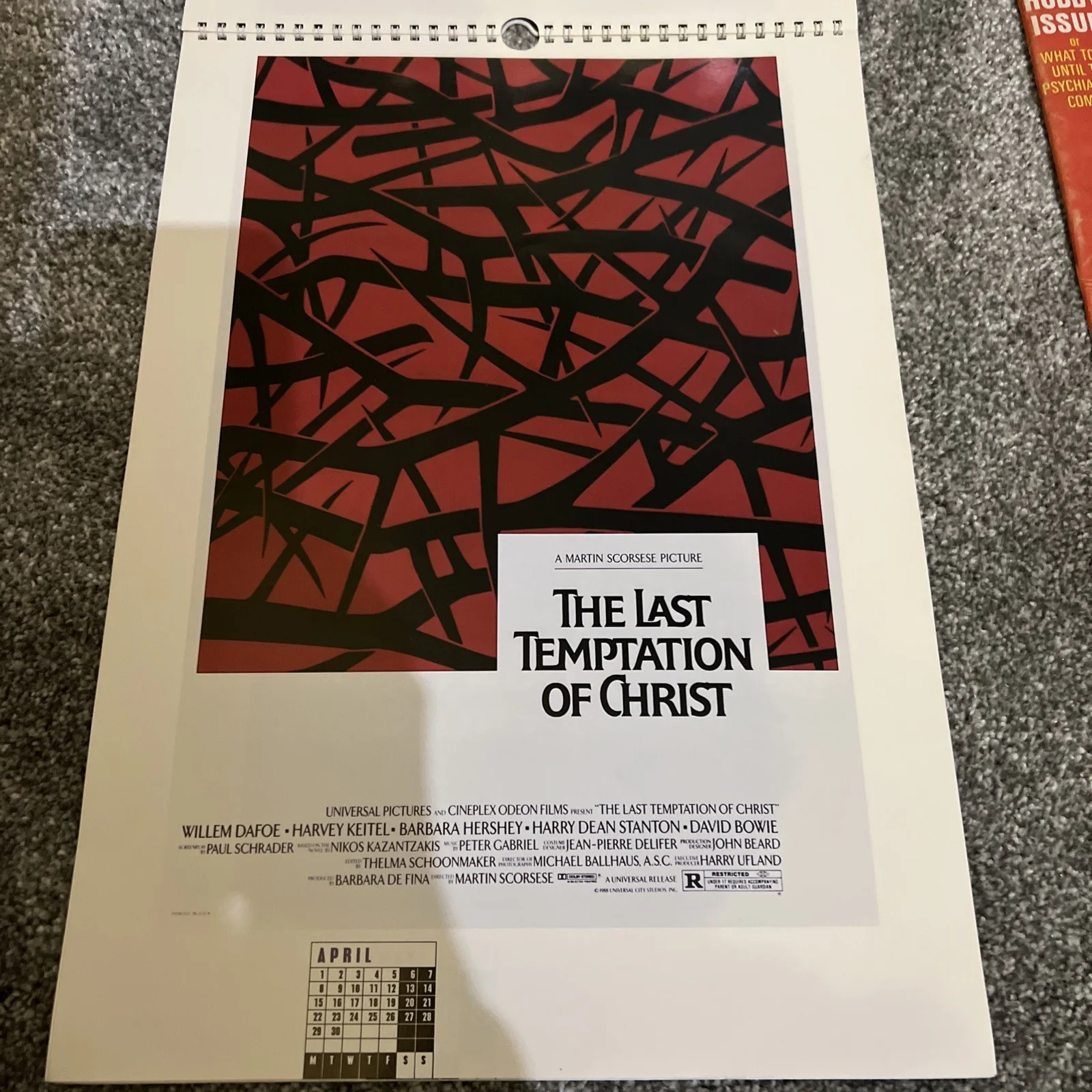 Classic Movie Posters A3 Calendar 1991 - Exclusive Collectors Edition, image 4