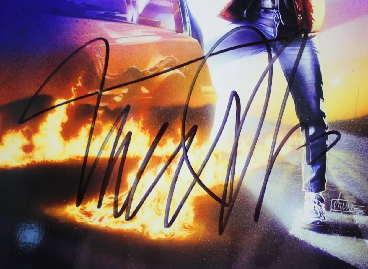 Michael J Fox — Michael J Fox Signed 12x18 Photo Marty McFly Back to the Future PSA/DNA COA, изображение 2