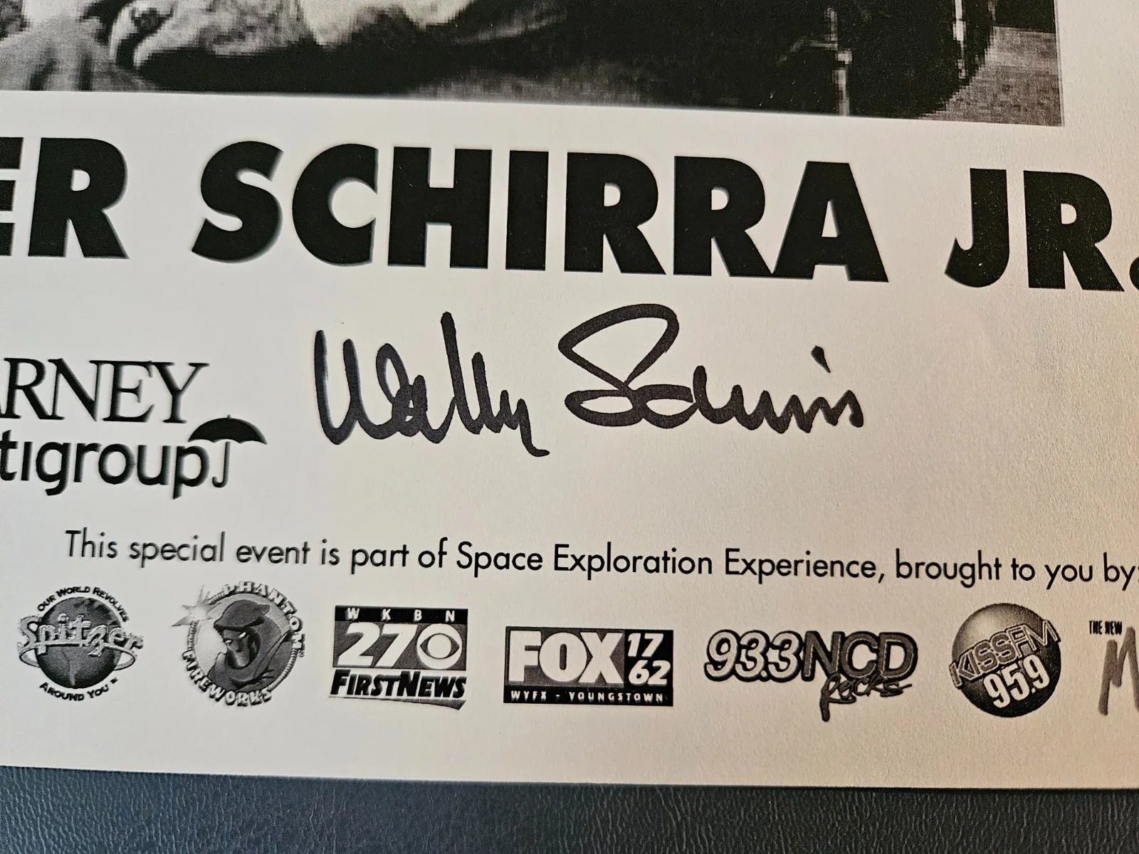 WALTER WALLY SCHIRRA Apollo 7 Astronaut Signed Autographed 8x10 Photo, image 2