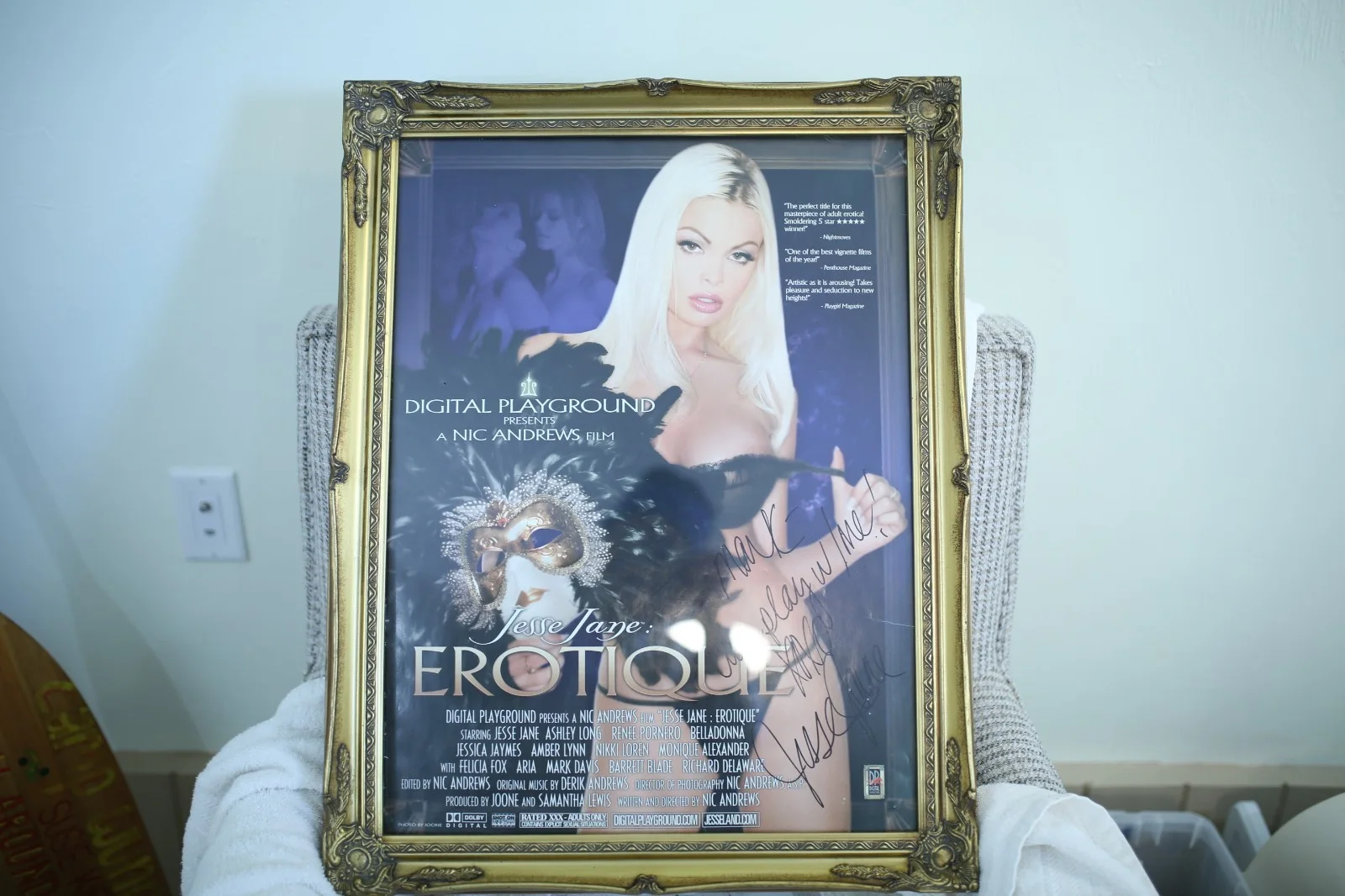 Jesse Jane — Jesse Jane: adult film poster autographed for Erotique Film Digital Playground, изображение 5