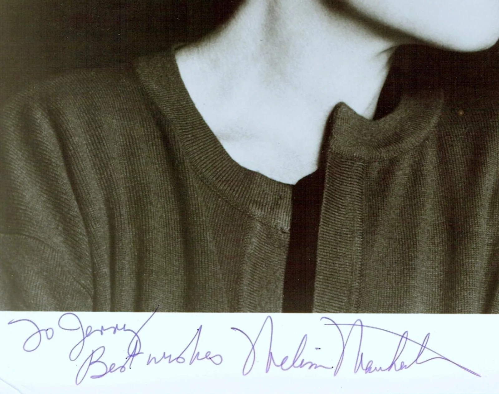 MELISSA MANCHESTER SIGNED PHOTO AUTOGRAPH 8x10 SINGER "THROUGH THE EYES OF LOVE, изображение 2