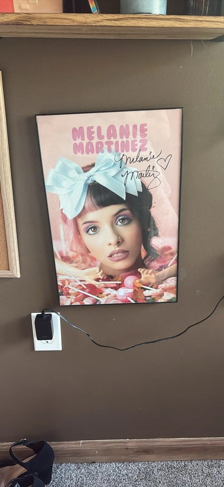 Melanie Martinez Original Autographed Framed Poster Music Industry Collectible, image 3