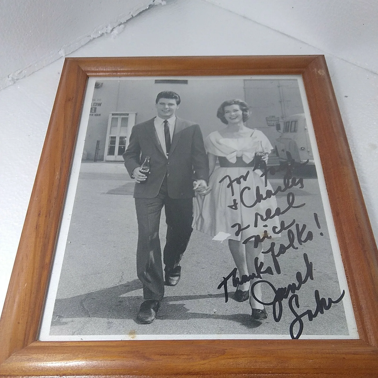 janet lake — Janet Lake / Ricky Nelson Autographed 8x10 signed in person + Candid UNFRAMED, image 5