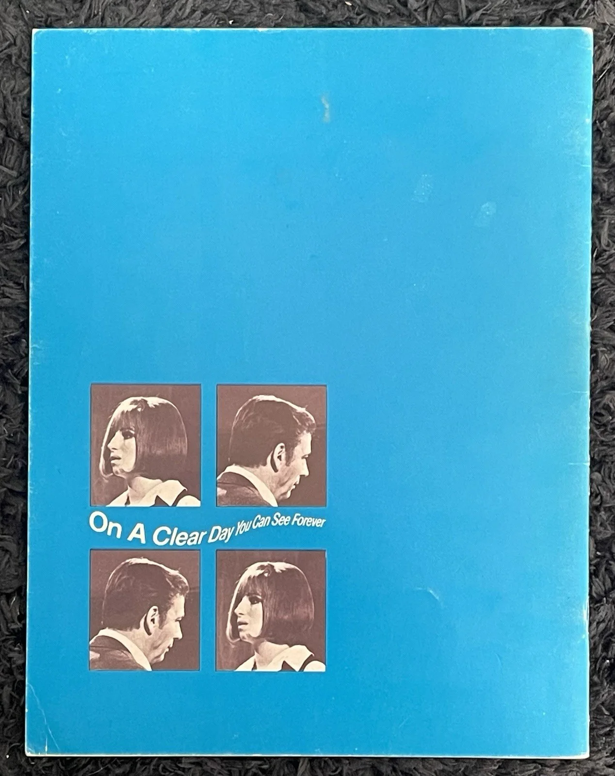 ON A CLEAR DAY YOU CAN SEE FOREVER Film Brochure BARBRA STREISAND - YVES MONTAND, изображение 2