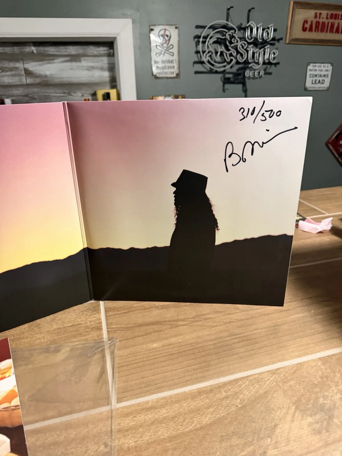Signed Numbered Limited Edition Vinyl LP Record w/ Jacket Sleeve Autographed, image 2