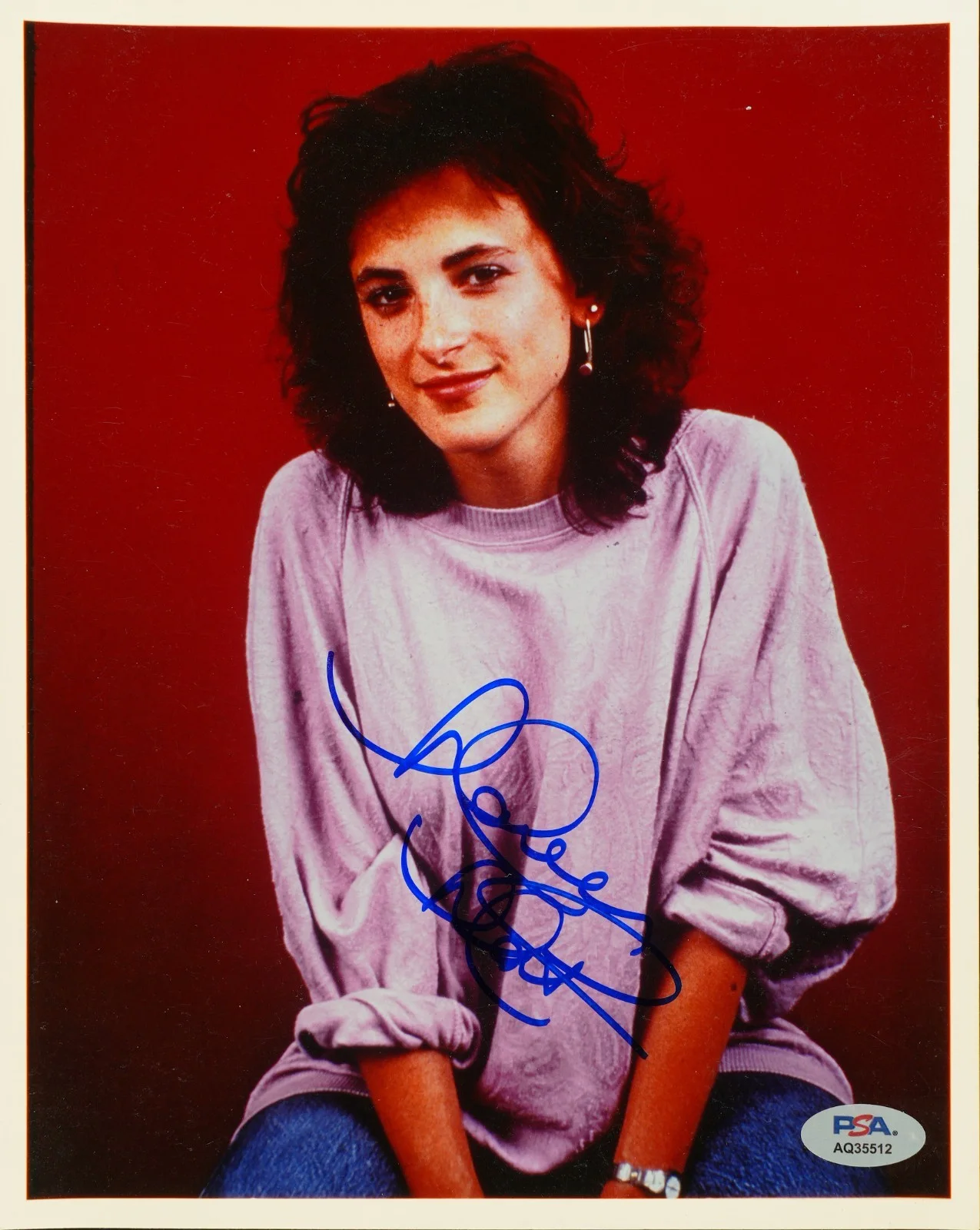 Marlee Maitlan — MARLEE MAITLIN SIGNED AUTOGRAPHED 8X10 PHOTO THE WEST WING CODA VINTAGE PSA, image 2