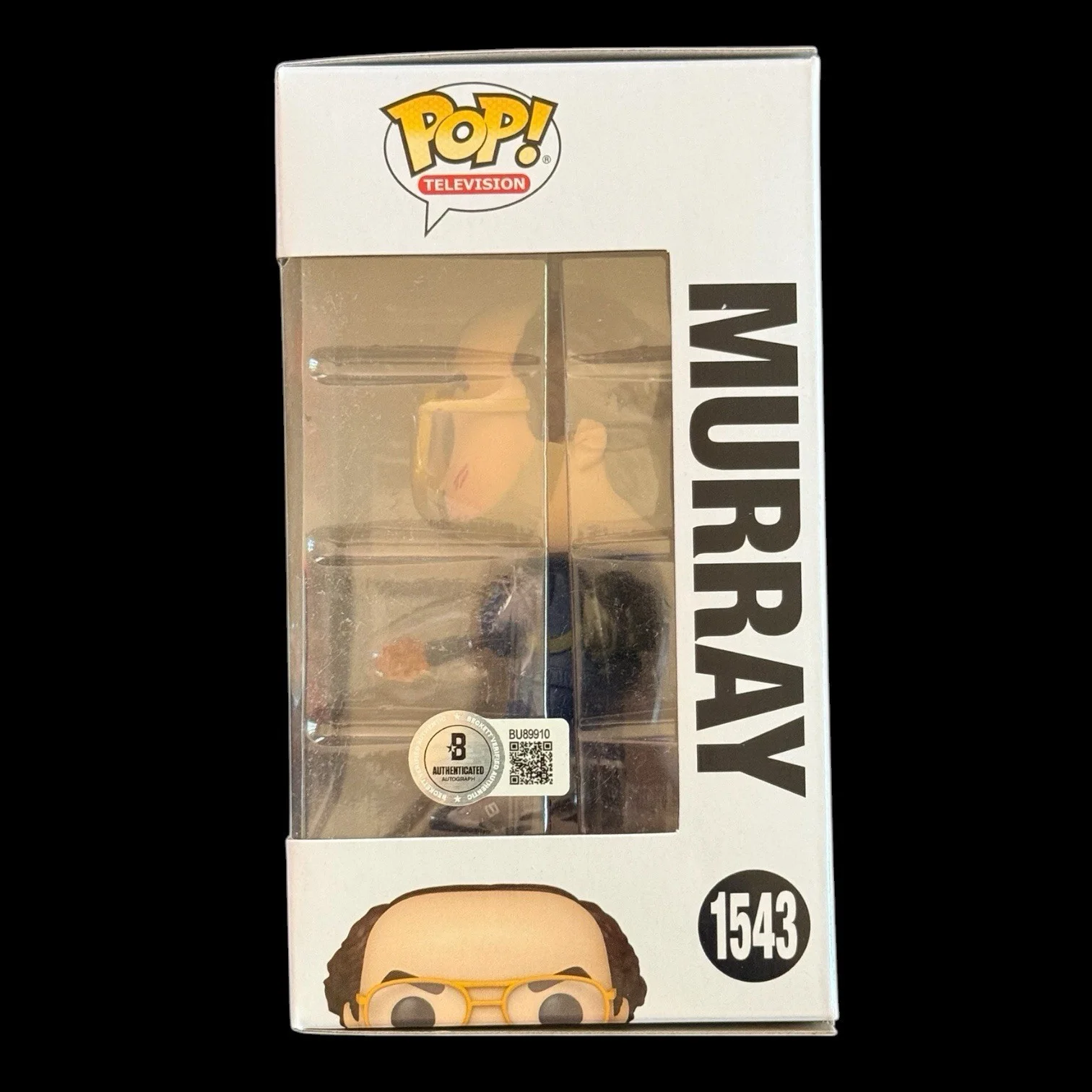 Brett Gelman Signed Murray Funko Pop #1543 BAS Beckett COA Auto Stranger Things, изображение 2