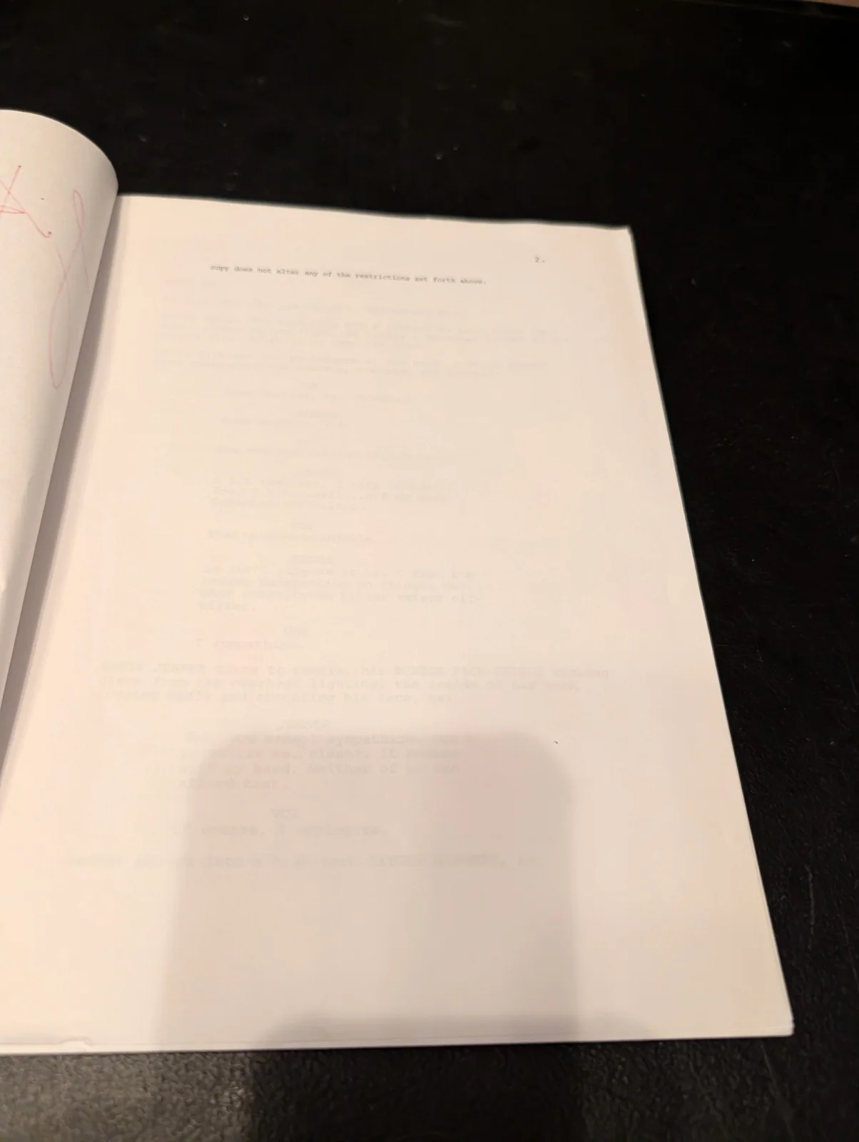The Walking Dead Original Signed Script Episode 105 Television Memorabilia, image 2