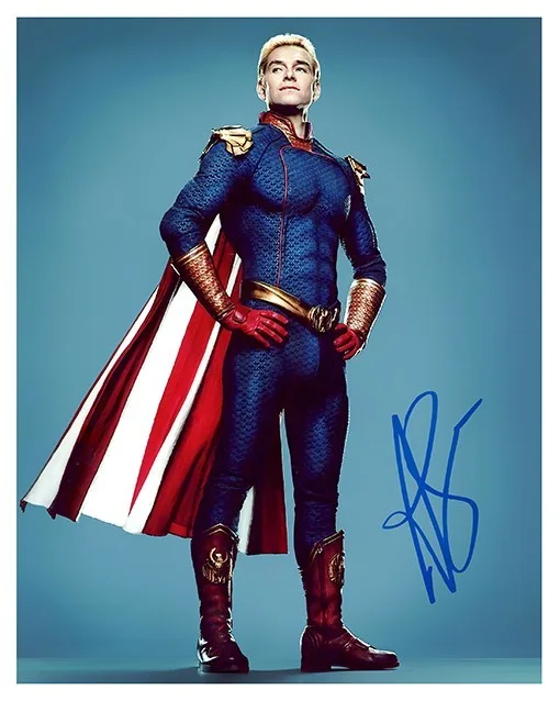 Antony Starr — Antony Starr The Boys Homelander 8x10 Signed Reprint Autograph Collectible Gift