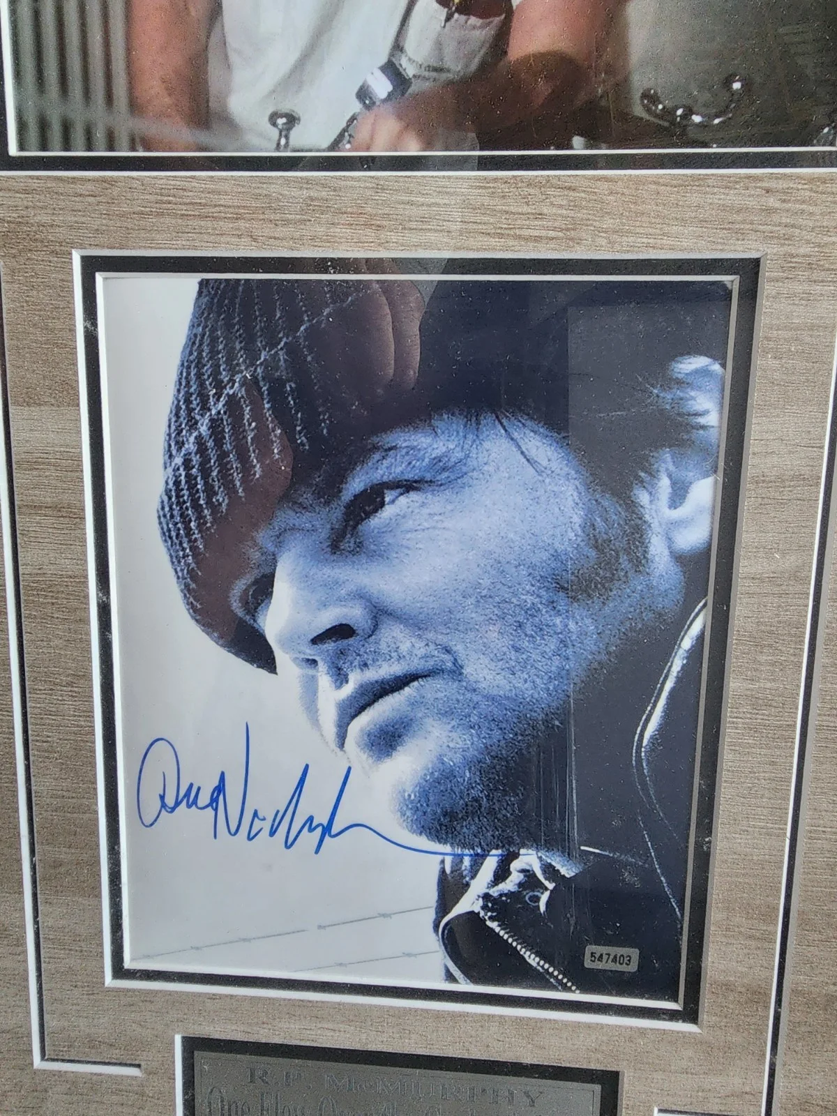 Jack nicholson signed black and white eight by ten photo Framed, image 4