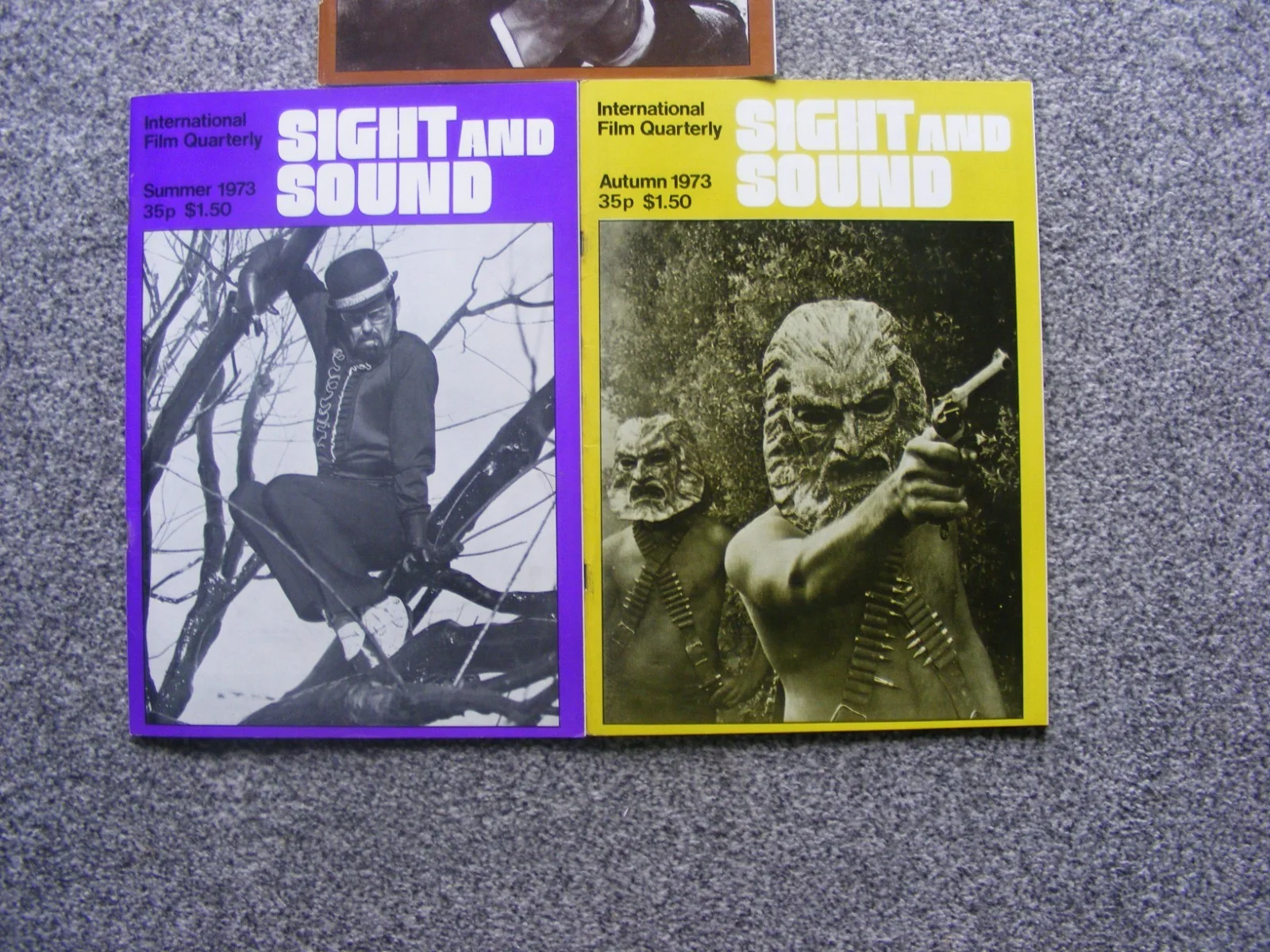 vintage 1973 sight and sound magazines, british film institute; day of the jacka, изображение 2